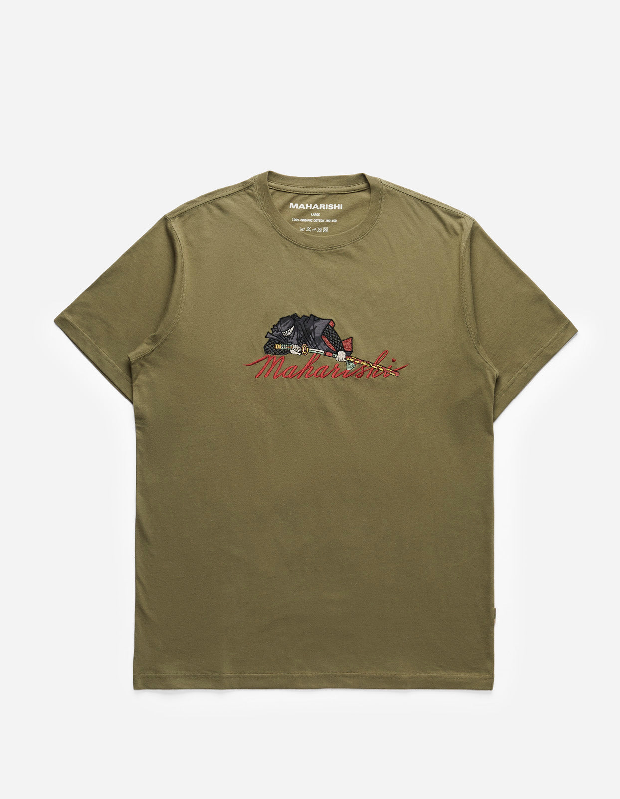 Maharishi tiger best sale t shirt