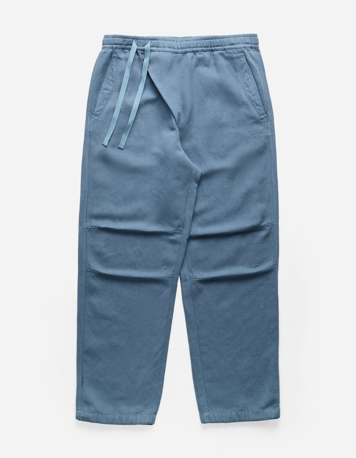 Maharishi Hemp Asym Loose Track Pants Subdued Blue