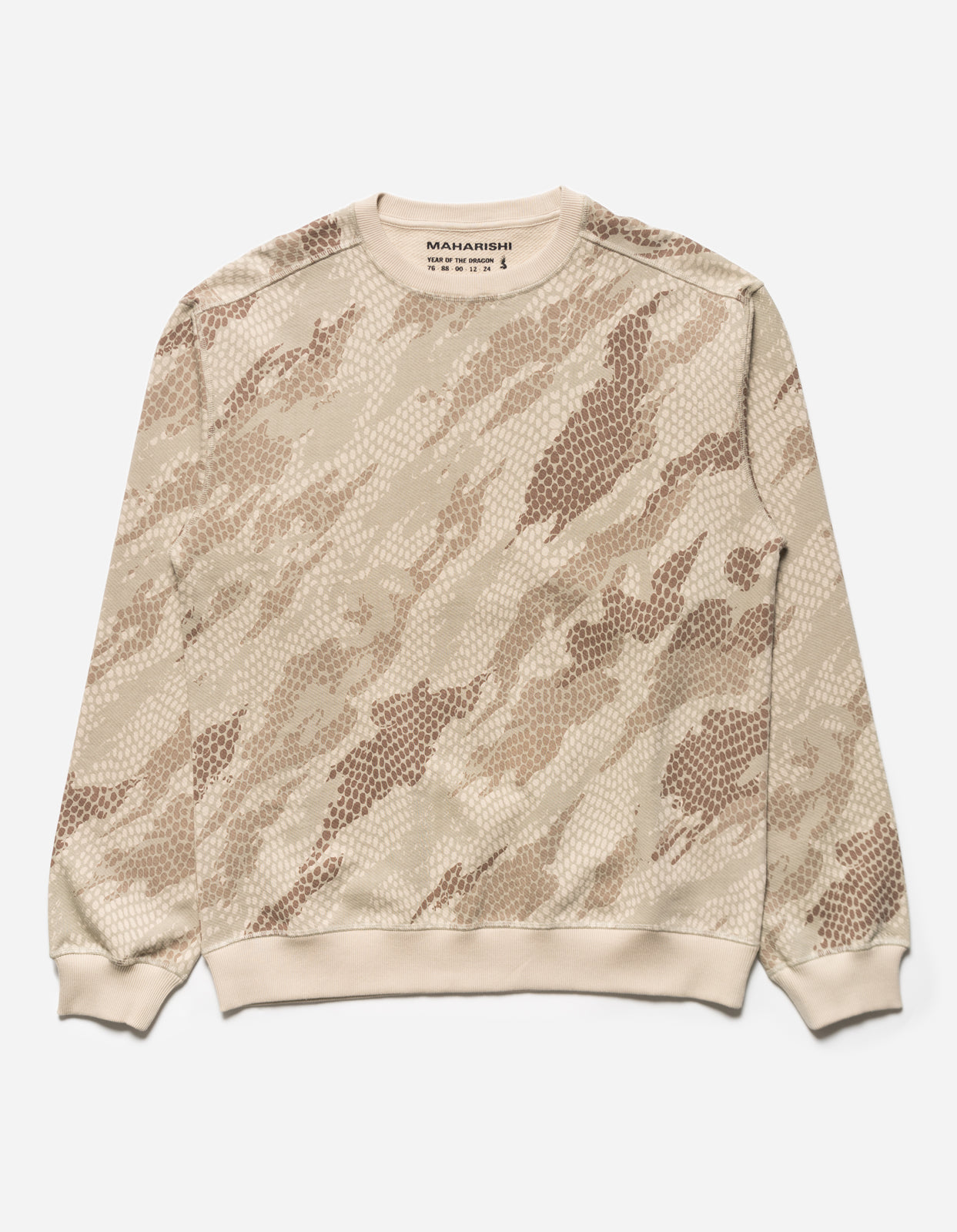 Maharishi | Organic Camo Crew Sweat Desert