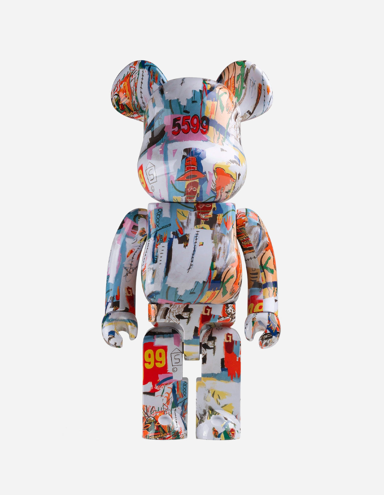 Medicom Be@rbrick Andy Warhol x Jean-Michel Basquiat #4 400% - Maharishi