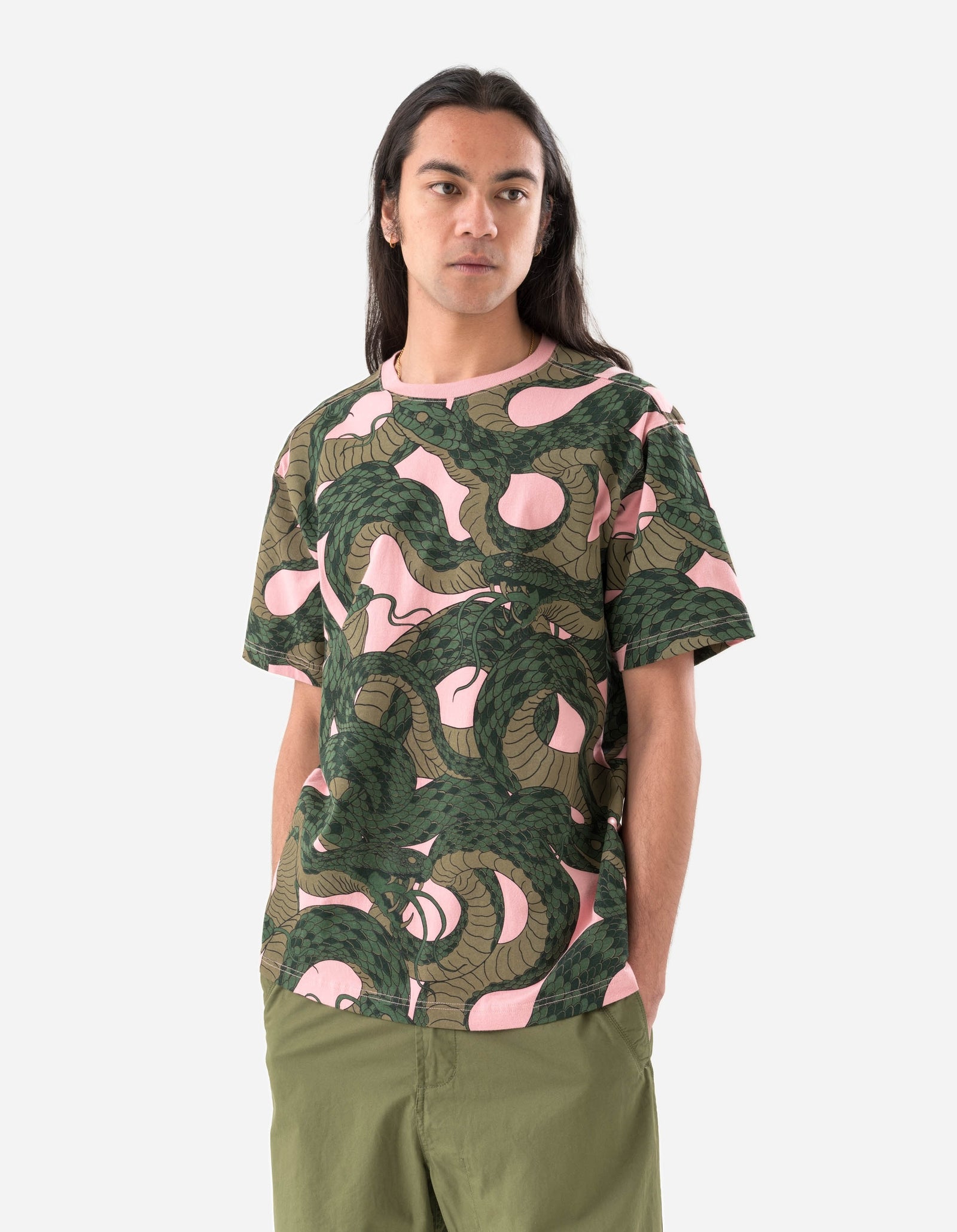 6072 Snakeskin Camo T-Shirt Sakura