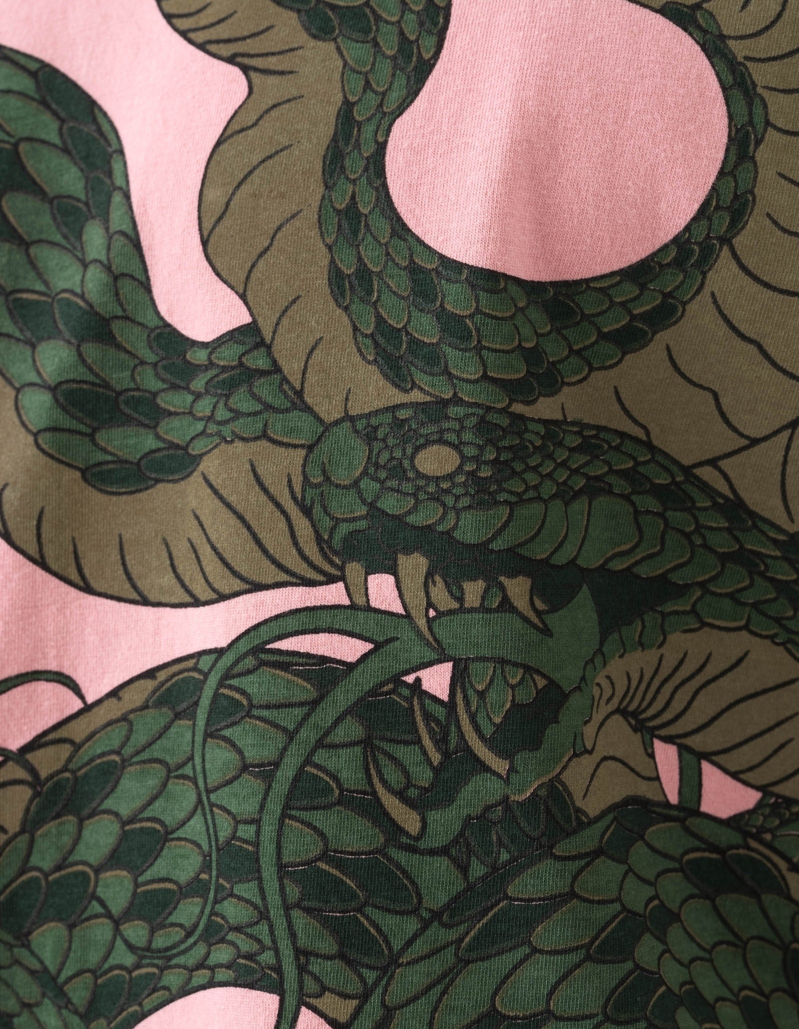 6072 Snakeskin Camo T-Shirt Sakura