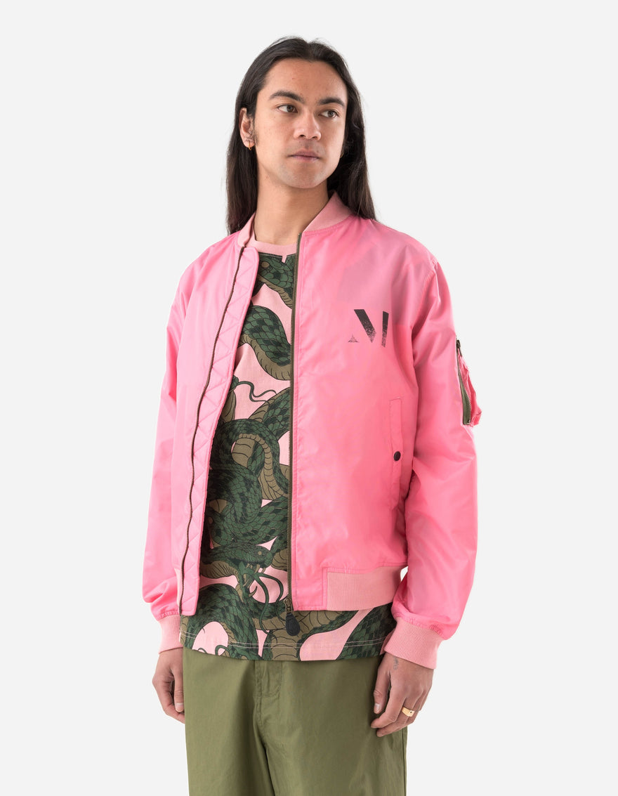 6112 Maharishi Flight Jacket Pink