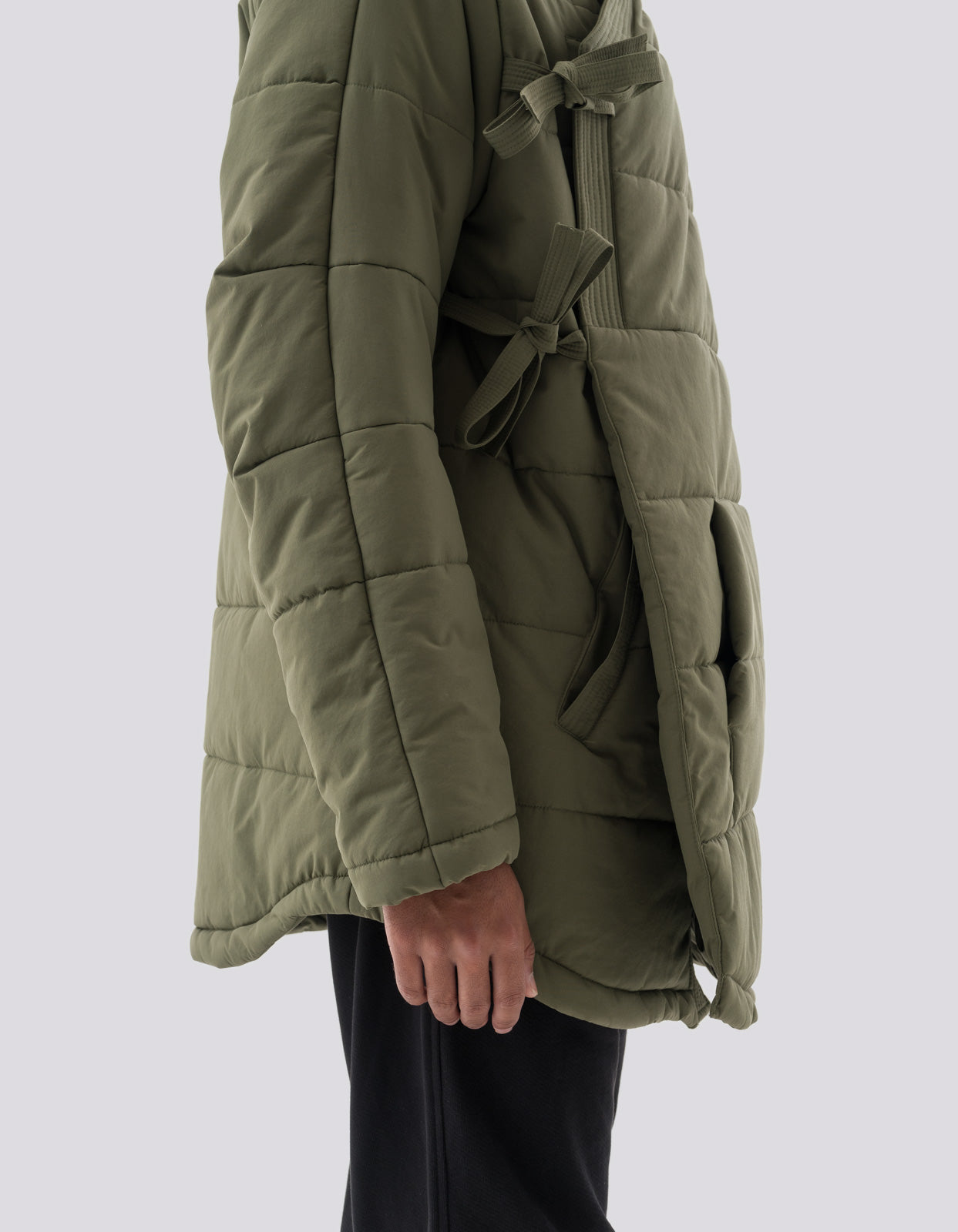 Primaloft® Padded Tech Parka Olive - Maharishi