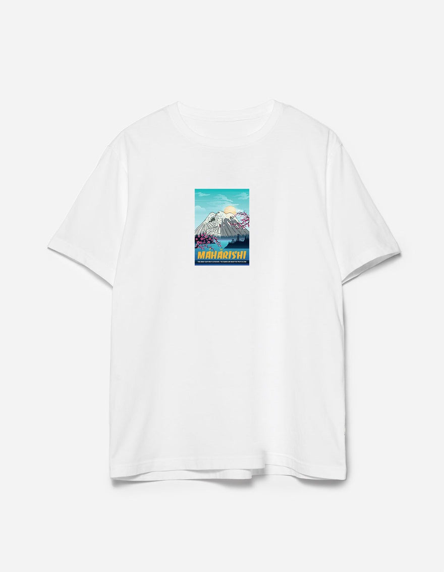 1351 Maha Mountain T-Shirt White