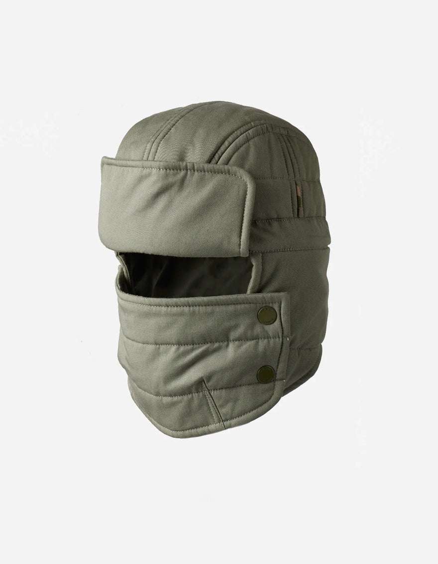 1383 Padded Aviator Hat Olive