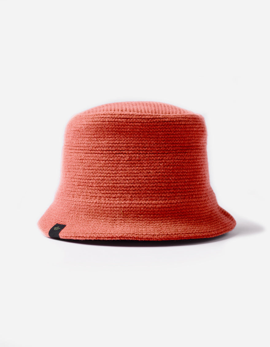 1406 Maharishi Lambswool Bucket Hat Orange