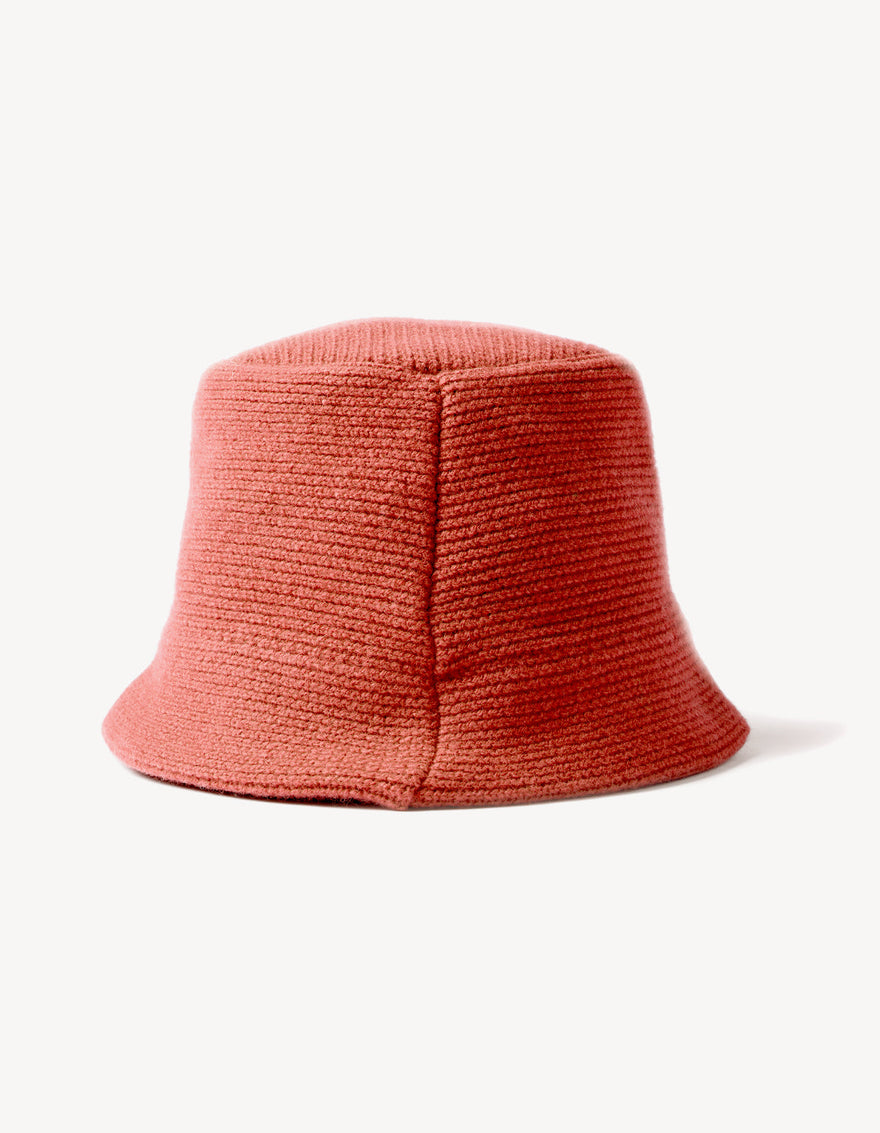 1406 Maharishi Lambswool Bucket Hat Orange