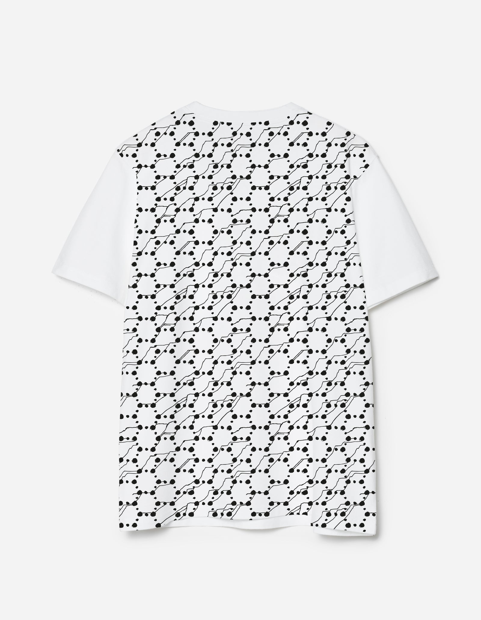 1467 Honeycomb Snakeskin T-Shirt White