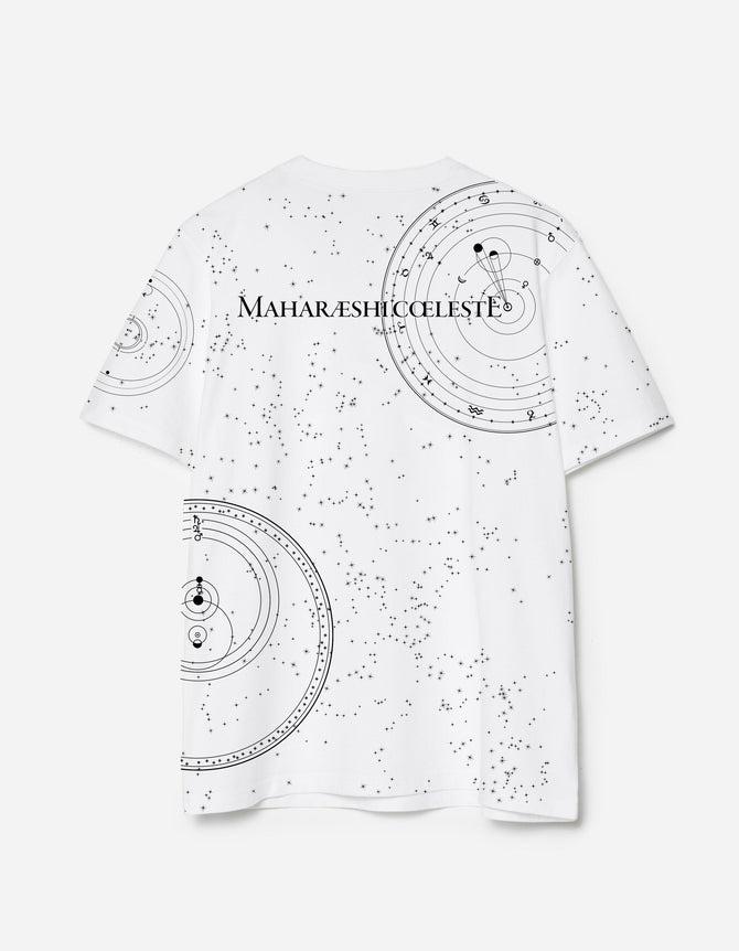 1528 Celeste Constellation T-Shirt White