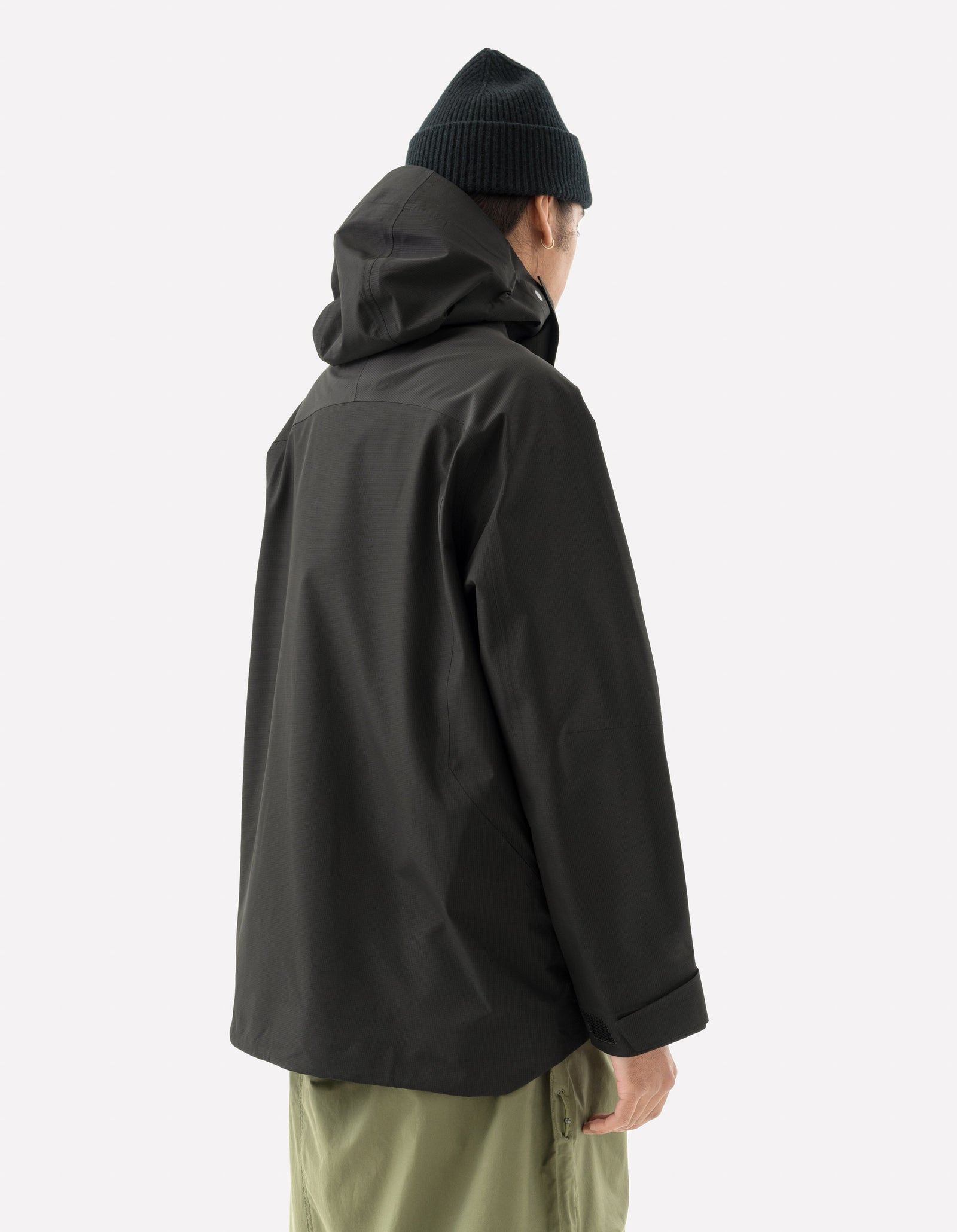 5030 3L Asym Parka Black