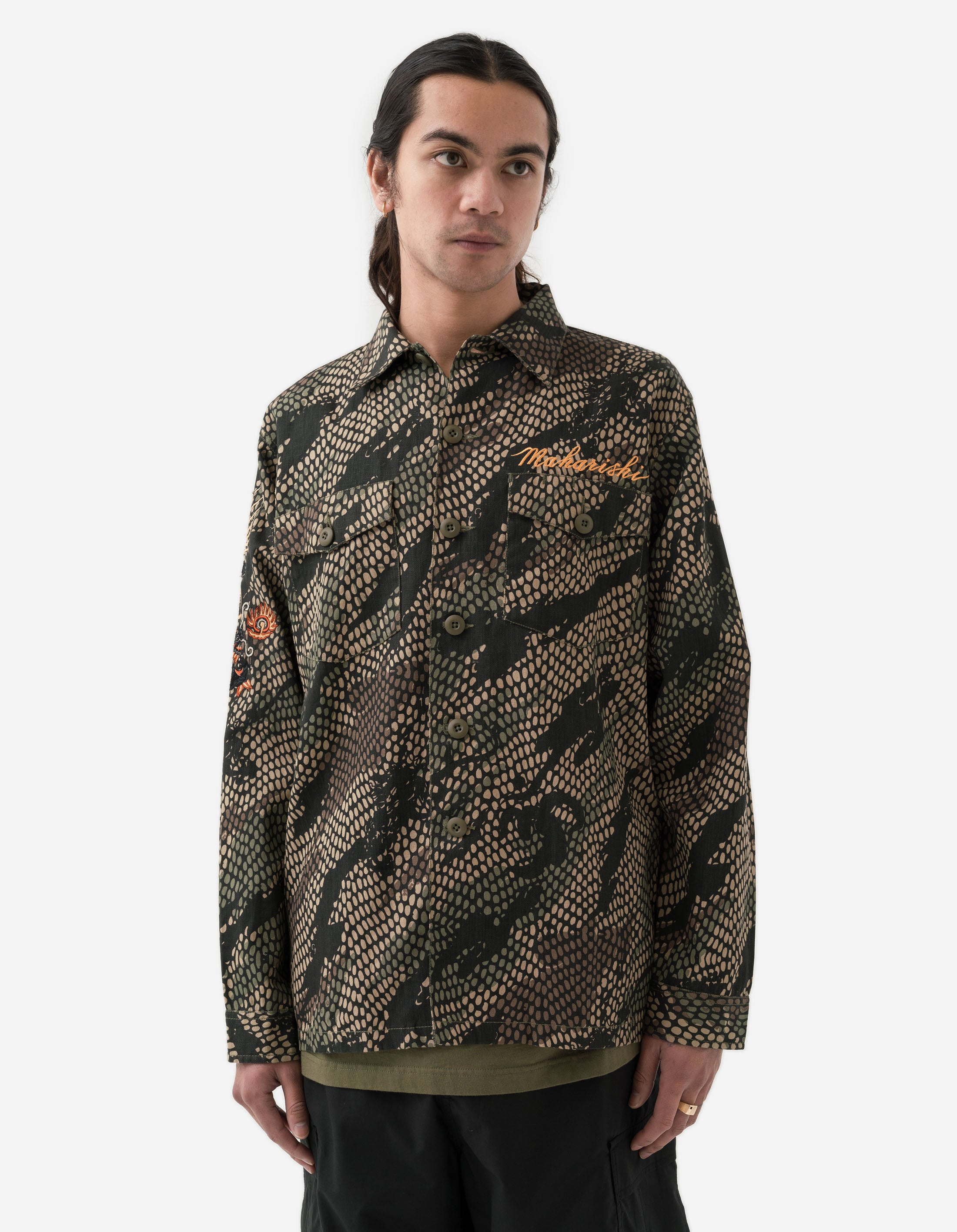 5062 Original Dragon Camo Overshirt Woodland