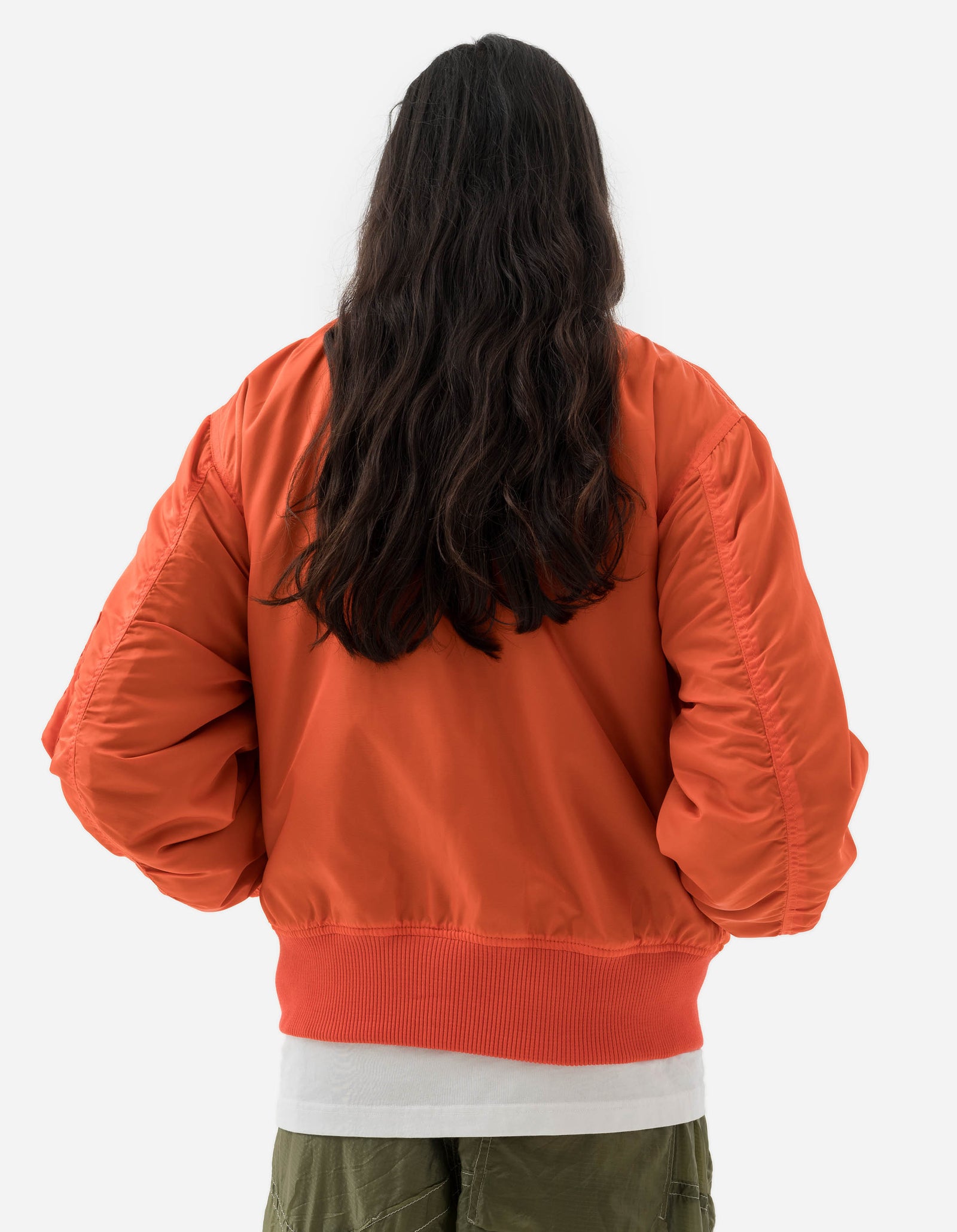 5096 Take Tora MA1 Flight Jacket Blaze Orange