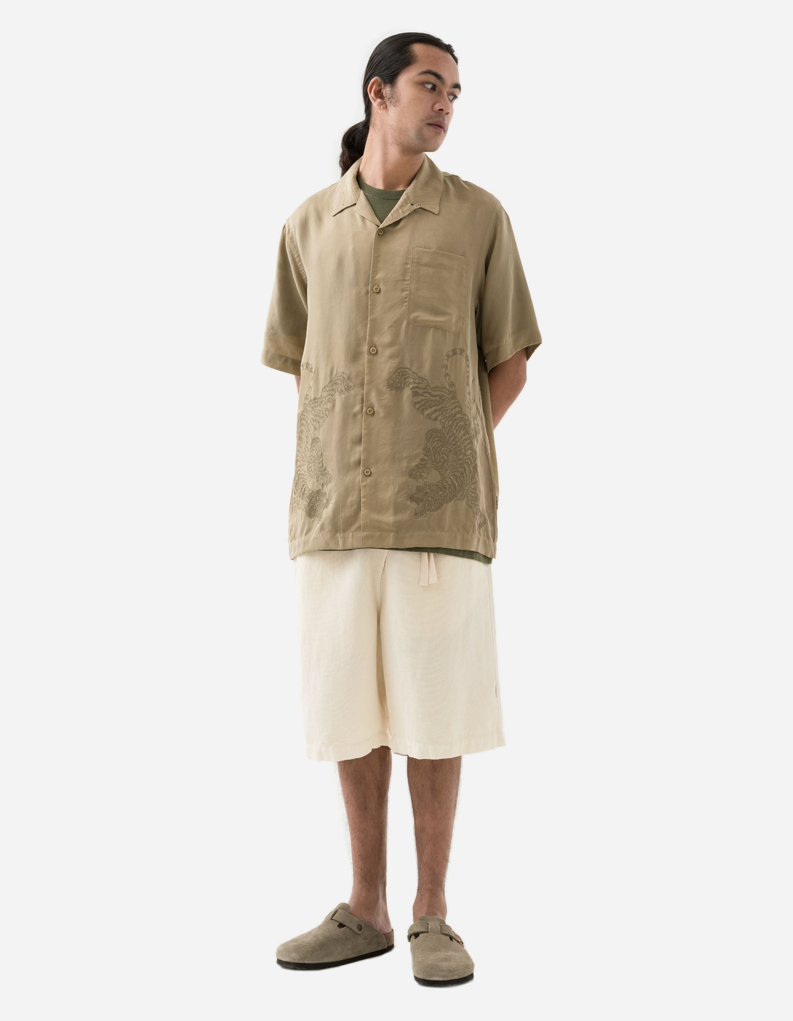 5100 Take Tora Summer Shirt Bamboo Green