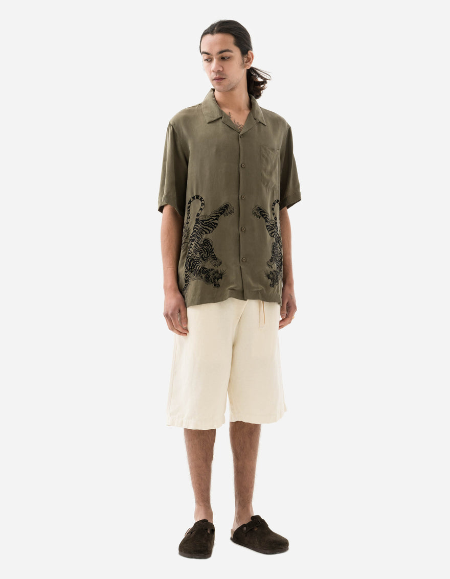 5100 Take Tora Summer Shirt Olive OG-107F