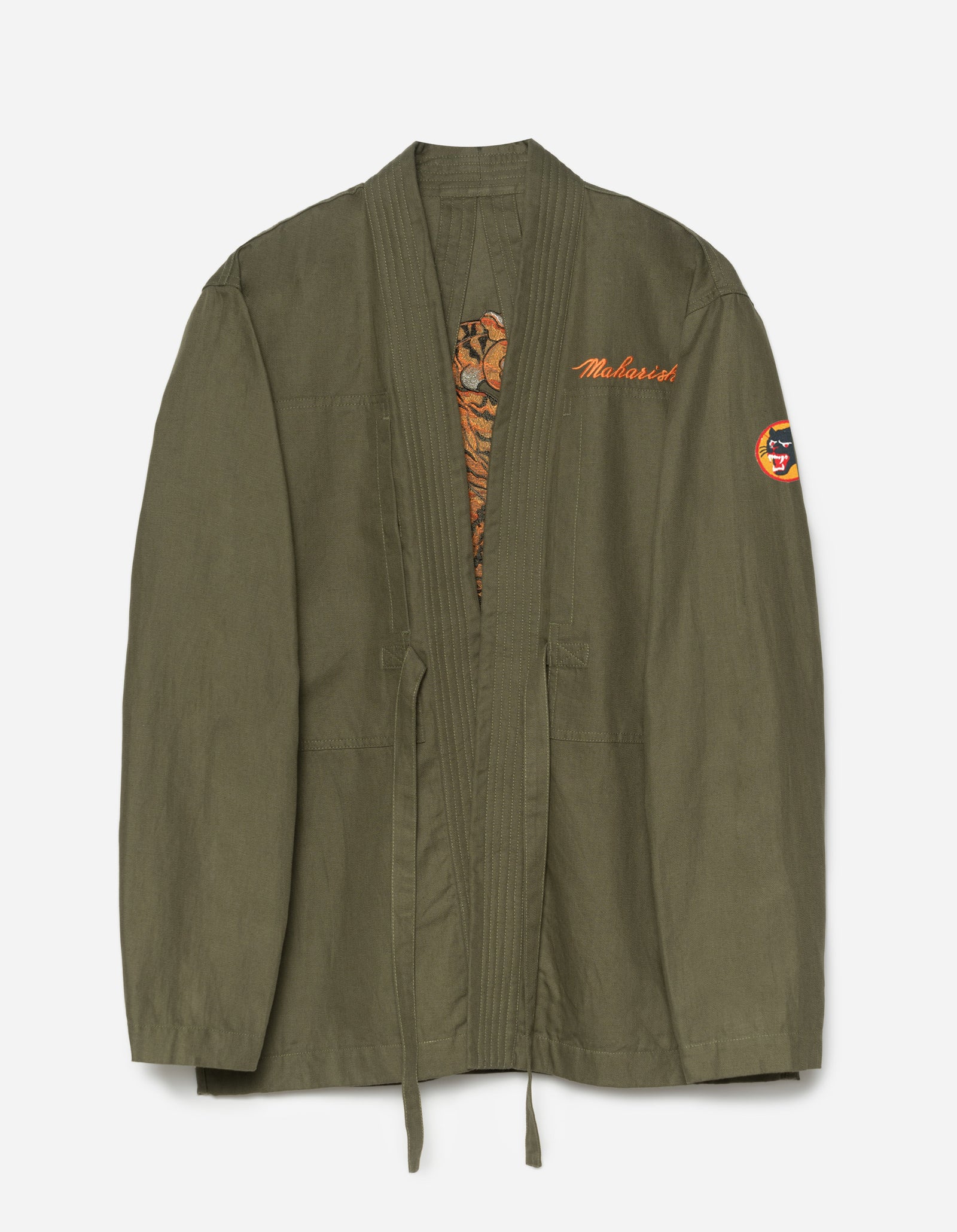 5318 Panther Chimera Hanten Shirt Olive OG-107F