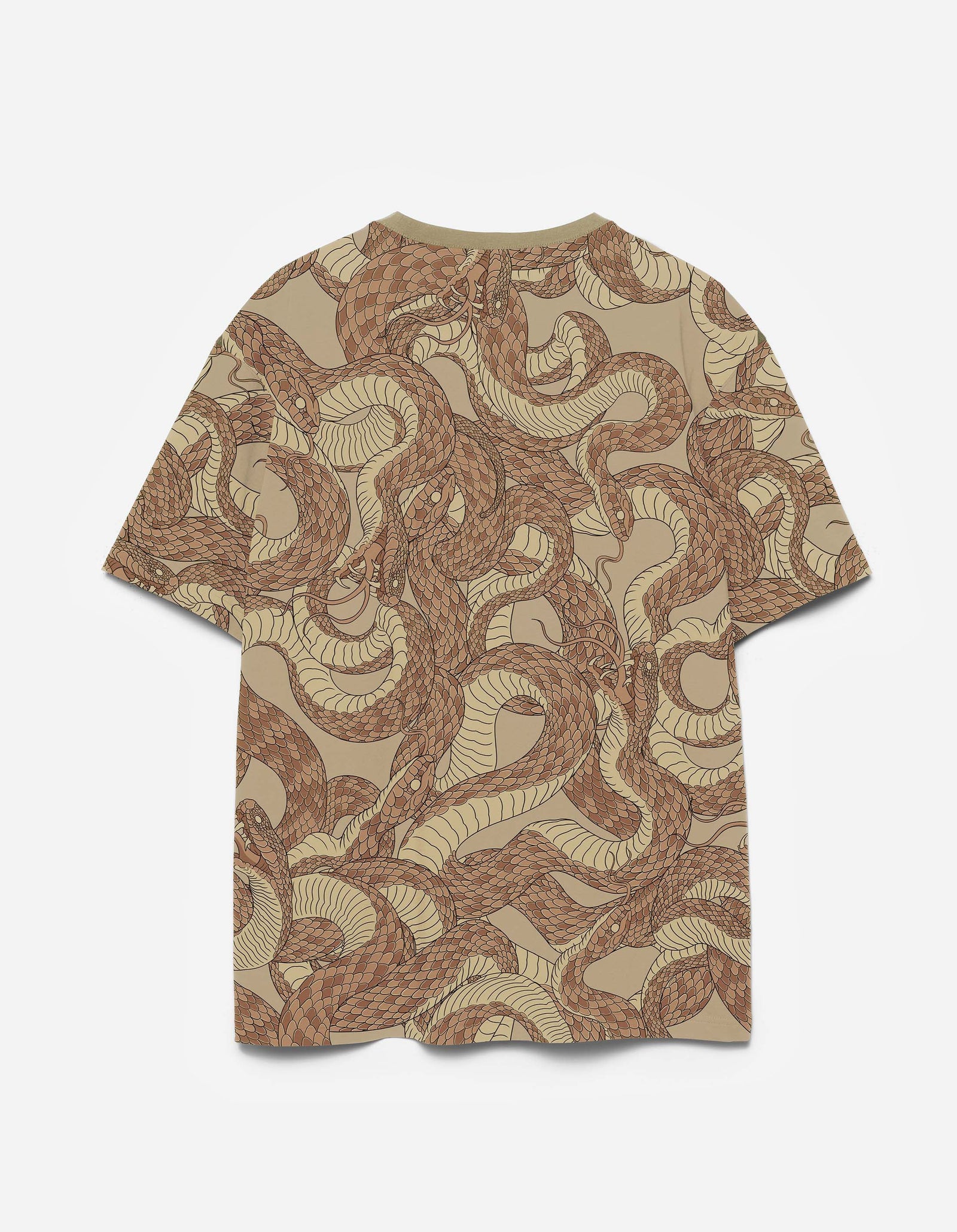 6072 Snakeskin Camo T-Shirt Desert