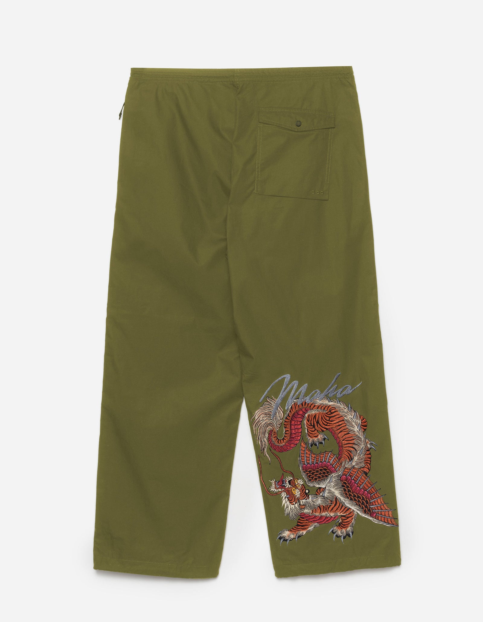 6091 Tiger Dragon Loose Snopants Olive OG-107F