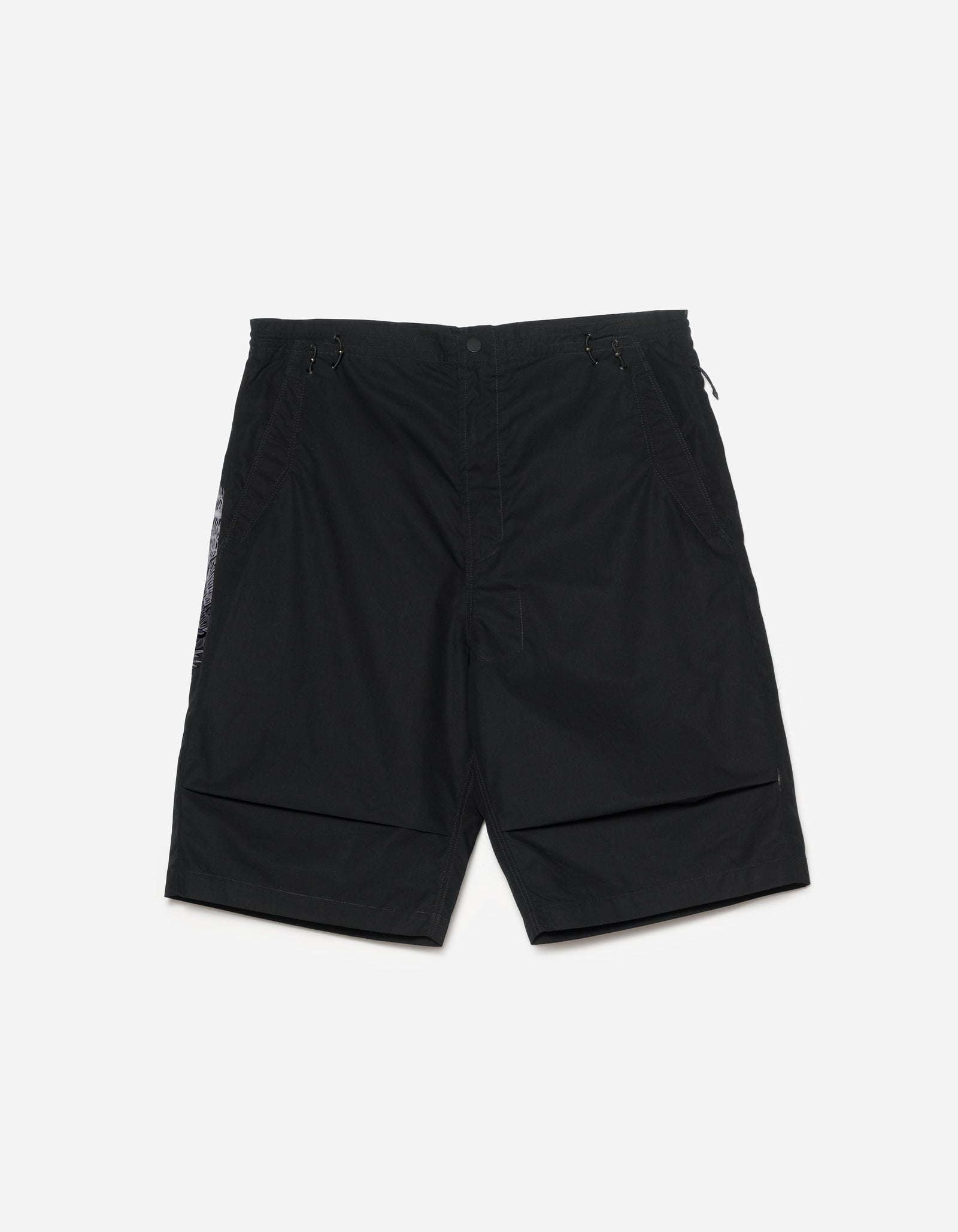 6094 Tiger Dragon Loose Snoshorts Black Tonal