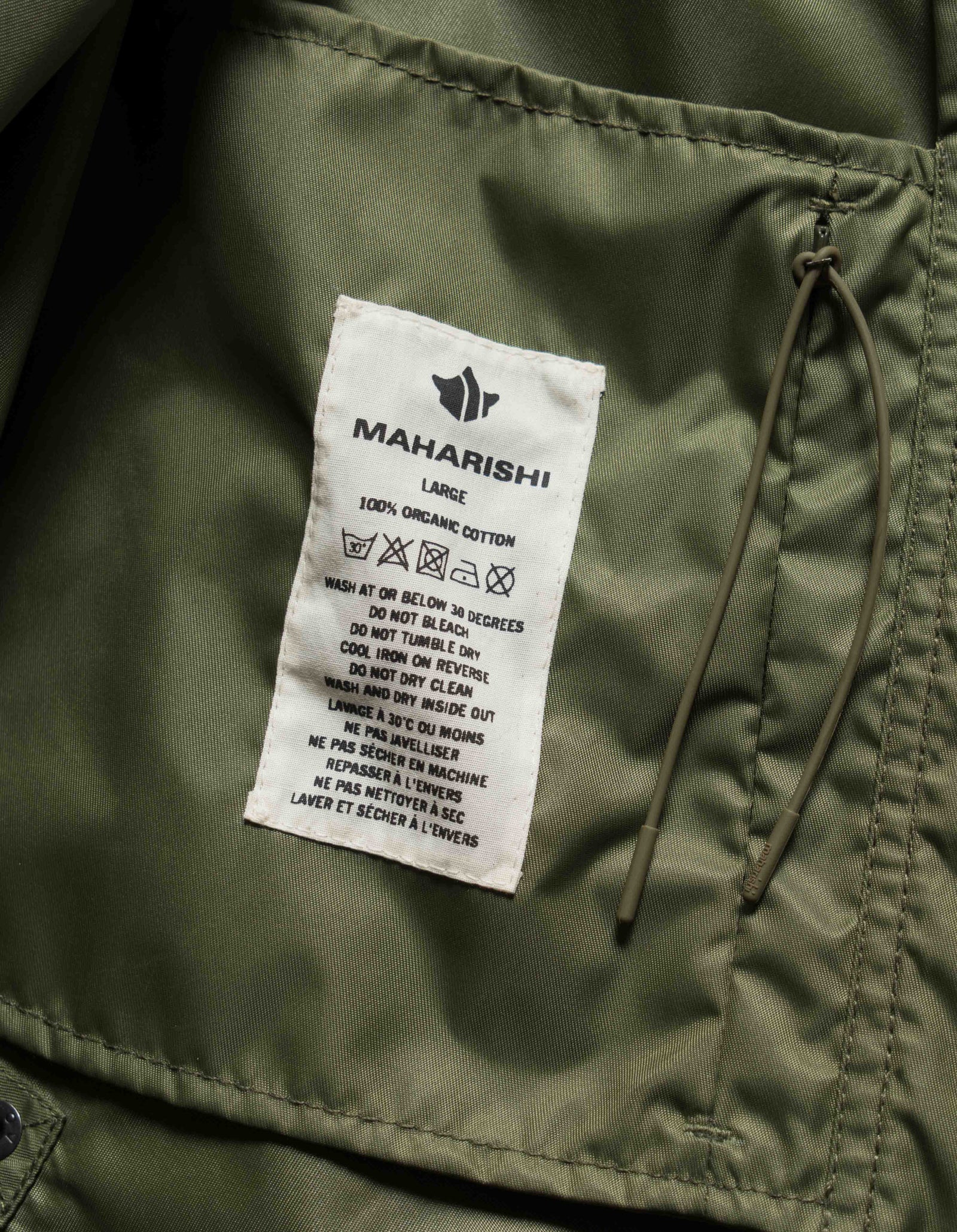 6112 Maharishi Flight Jacket Olive