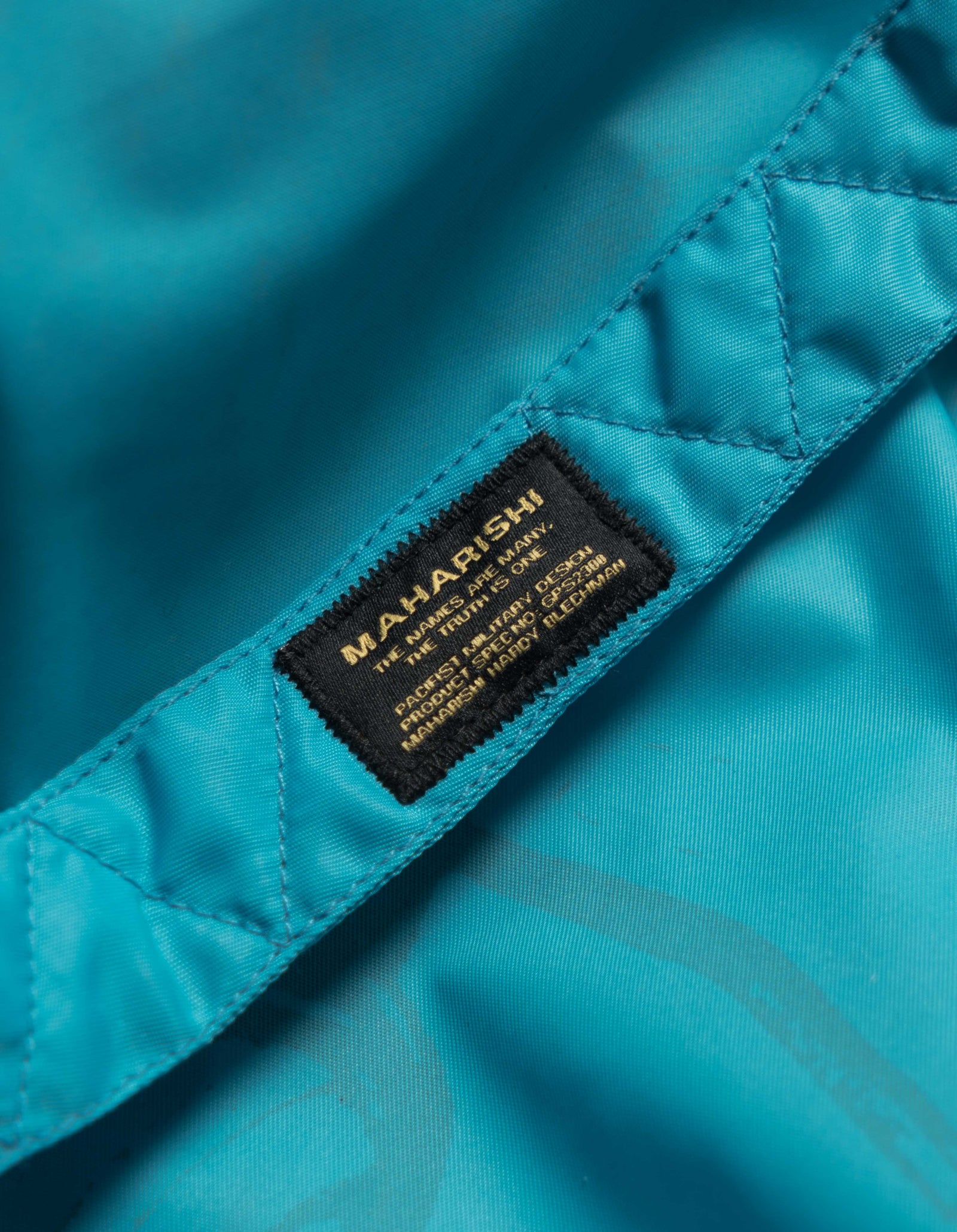 6112 Maharishi Flight Jacket Sky Blue