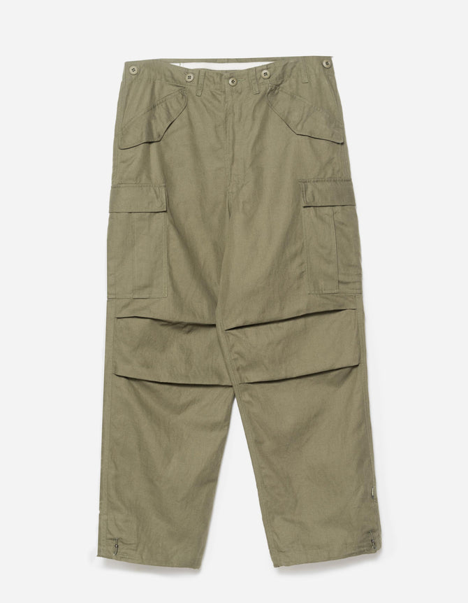 6120 Hemp M65 Cargo Pants Olive