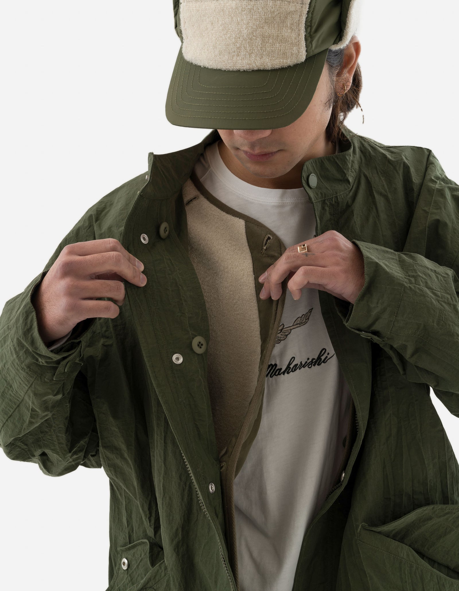 5252 WR M65 Fishtail Parka & Liner Olive