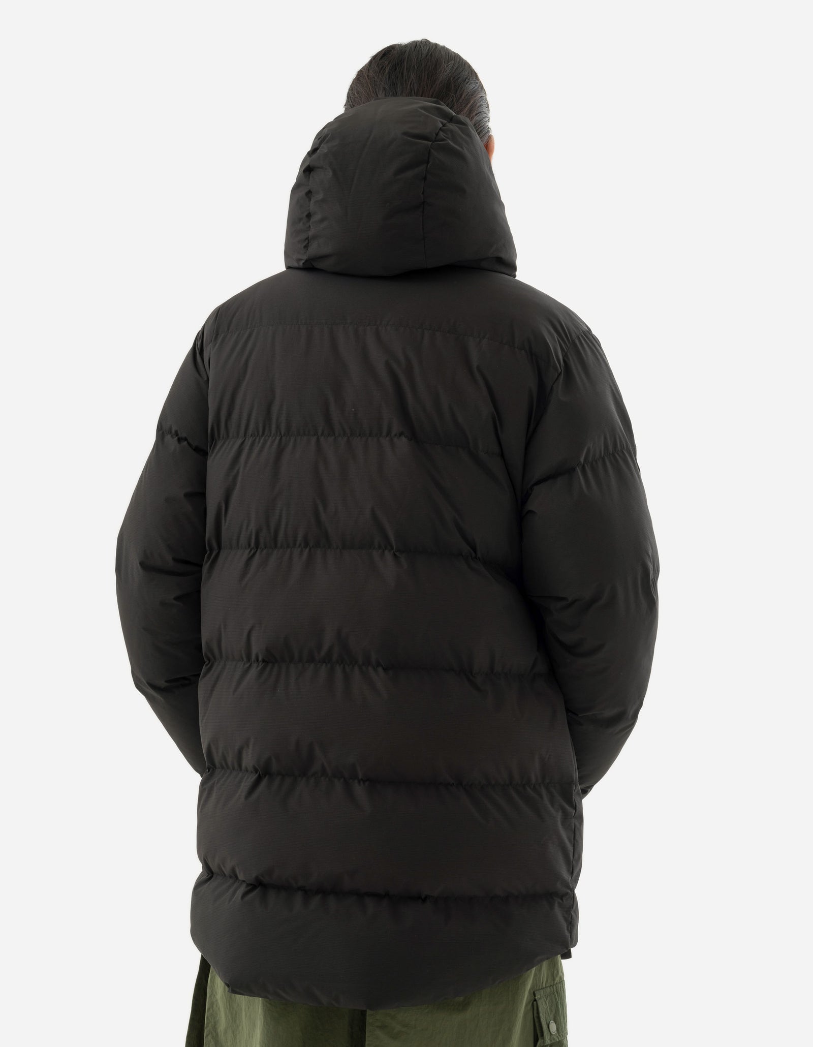 1381 Tibetan Padded Tech Parka Black