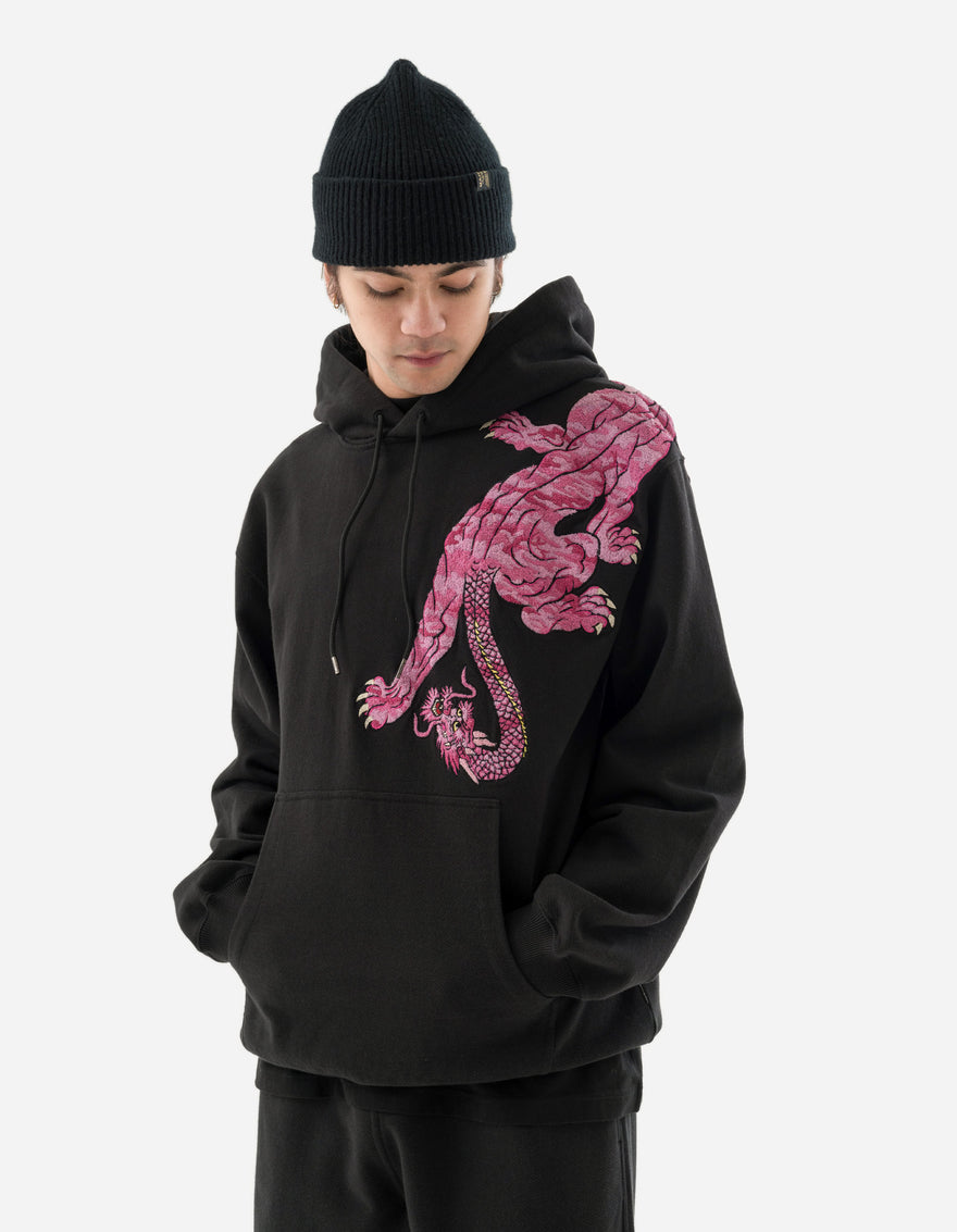 5312 Panther Chimera Hooded Sweat Black