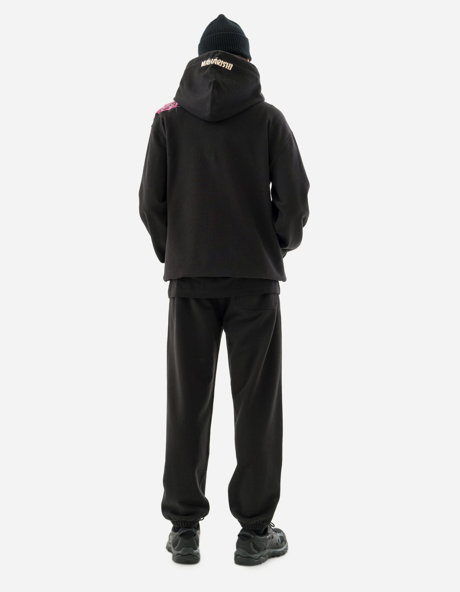 5312 Panther Chimera Hooded Sweat Black