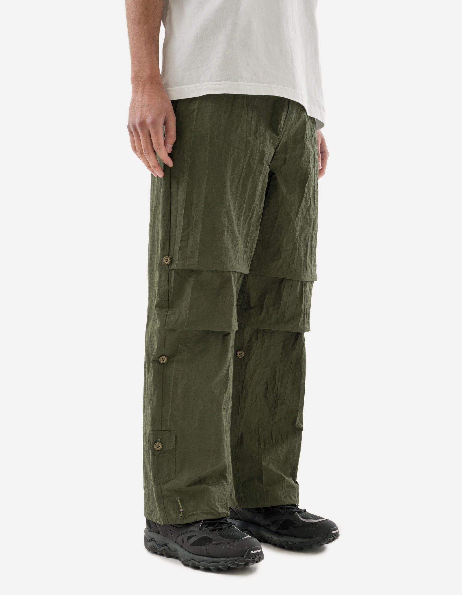 5249 WR Nylon Loose Snopants Olive