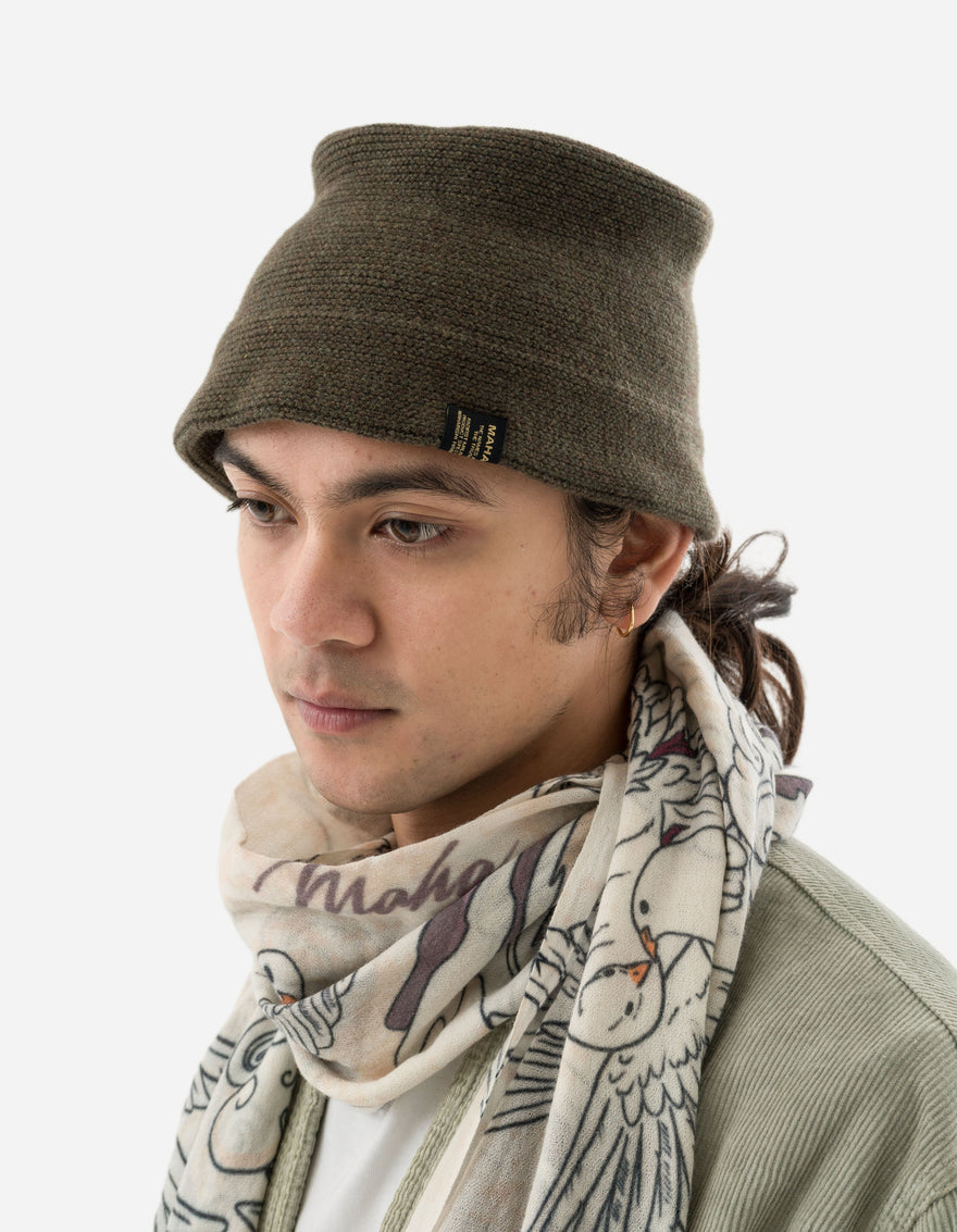 1406 Maharishi Lambswool Bucket Hat Olive