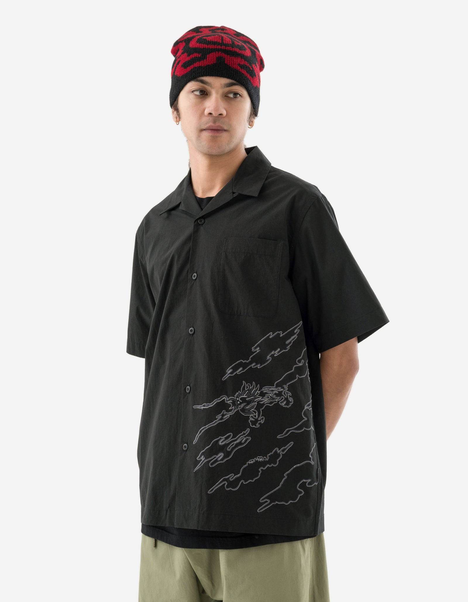 5336 DPM: Bonsai Sparse Shirt Black