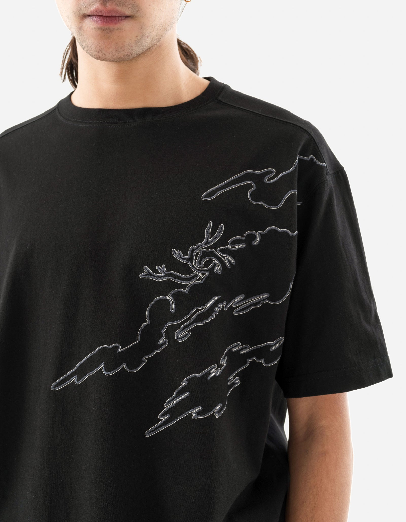 5339 DPM: Bonsai Sparse T-Shirt Black