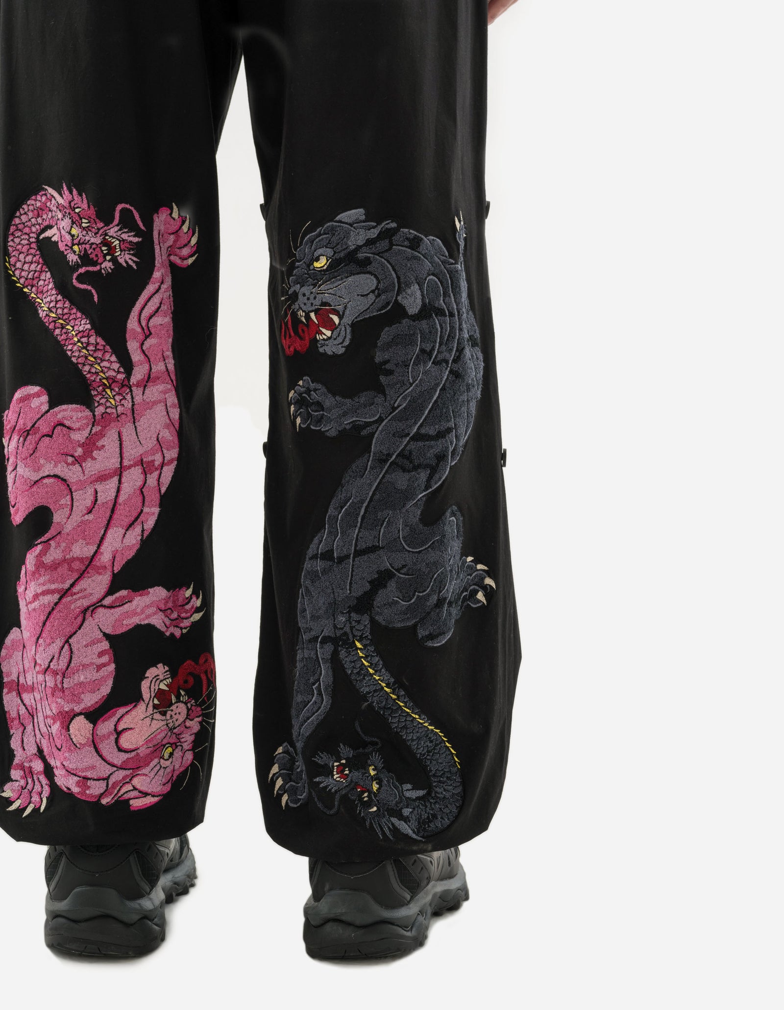 5313 Duality Panther Loose Snopants Black