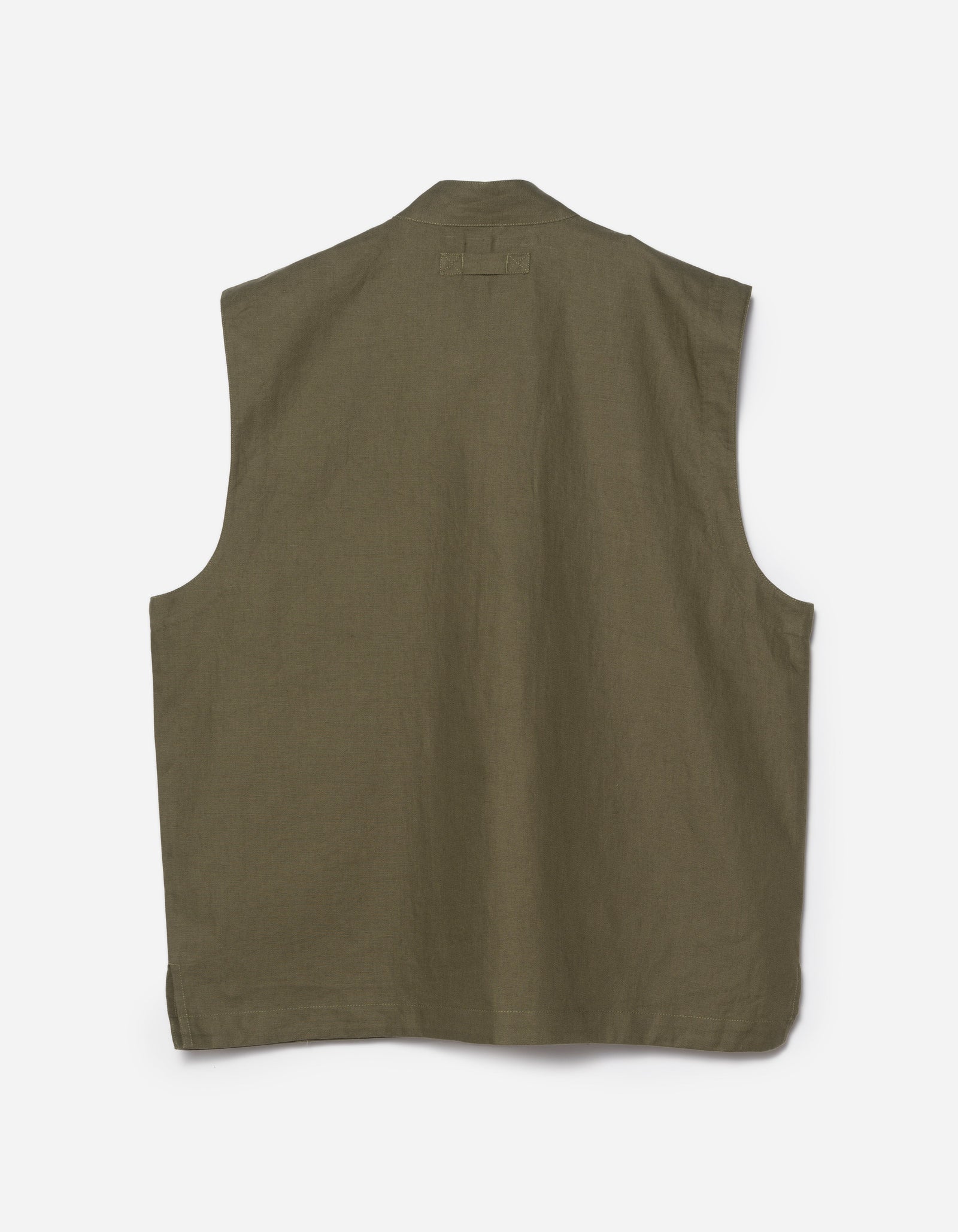 5201 Hemp Utility Vest Olive OG-107F