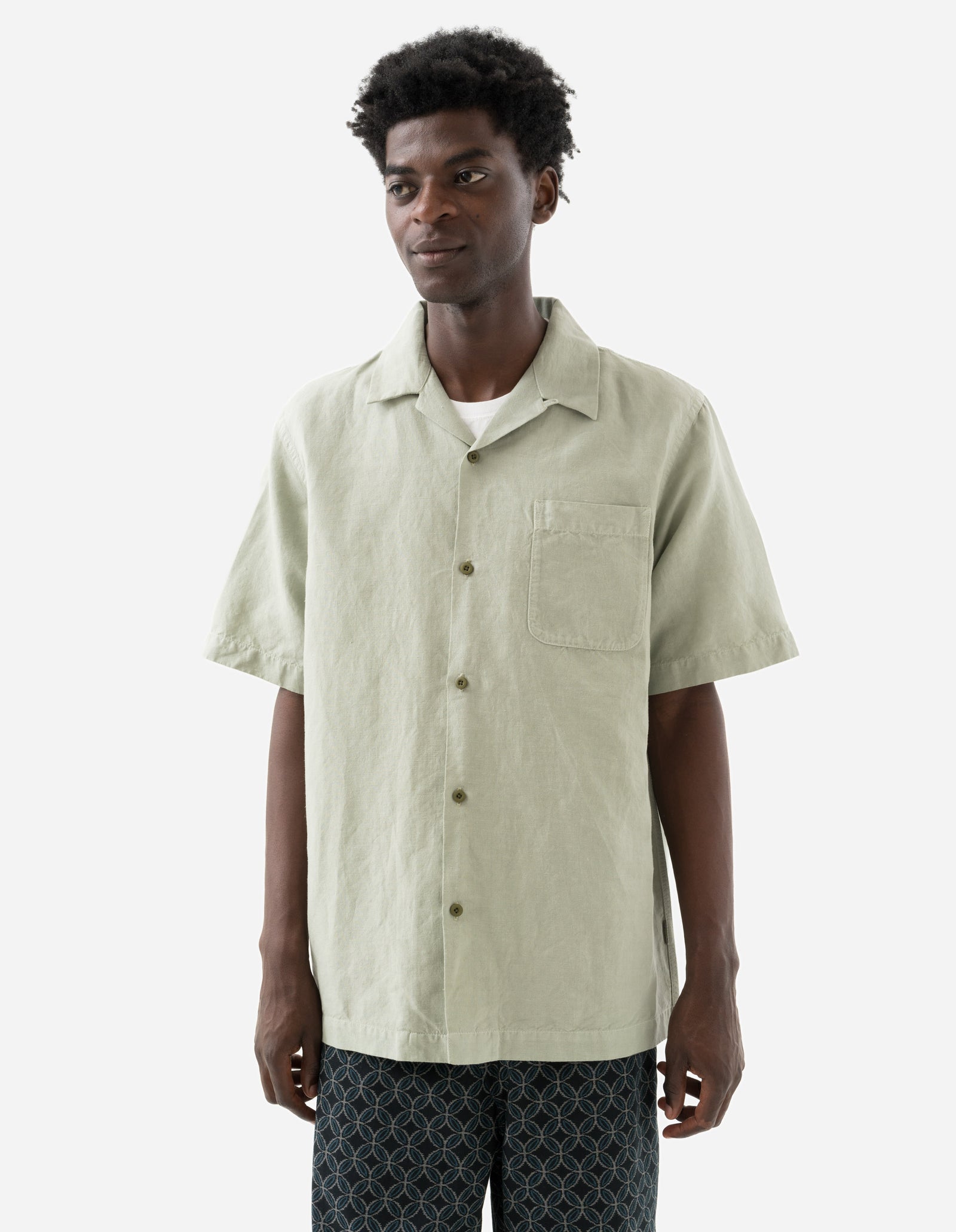 5211 Hemp Camp Collar Shirt Sage