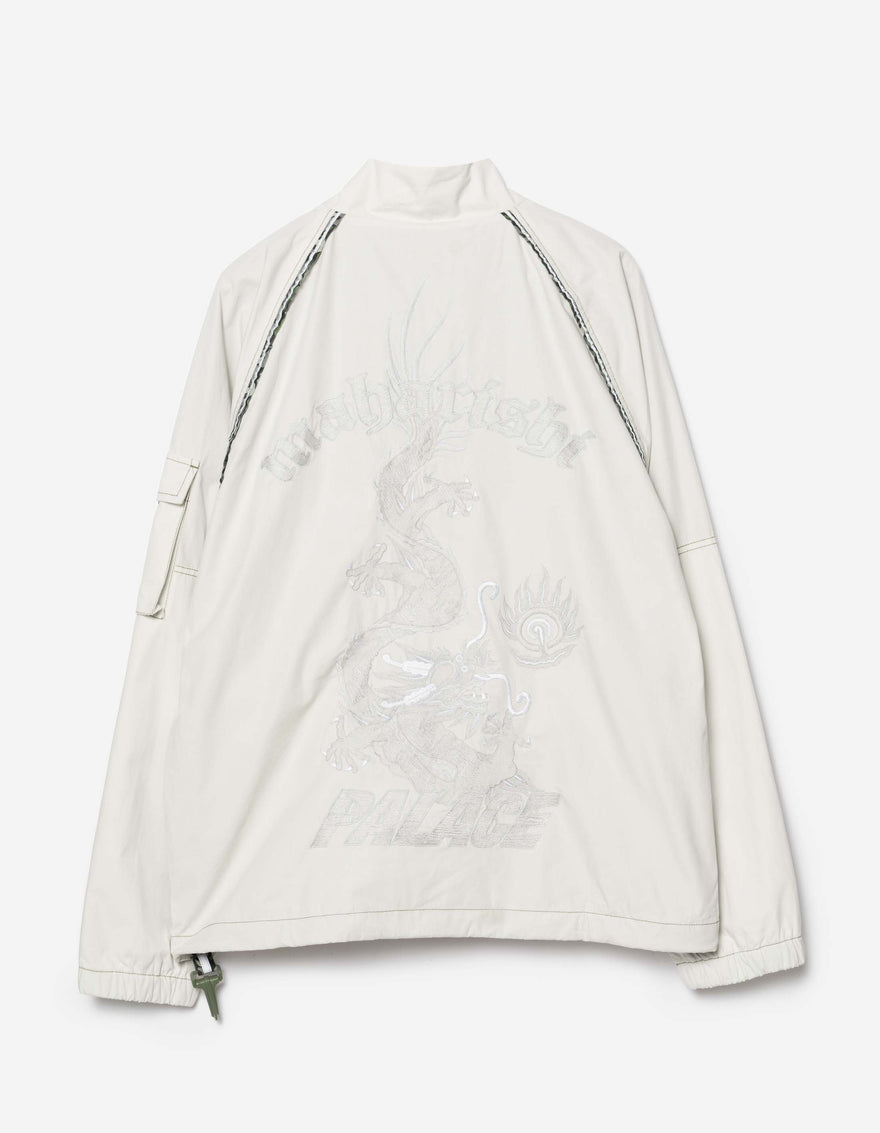 Palace Maharishi Asymmetric Track Jacket Ice