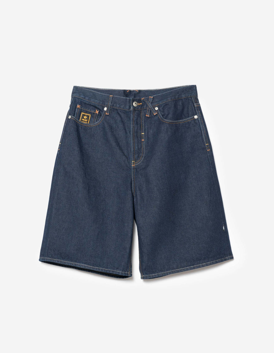 Palace Maharishi Baggy Denim Shorts Indigo