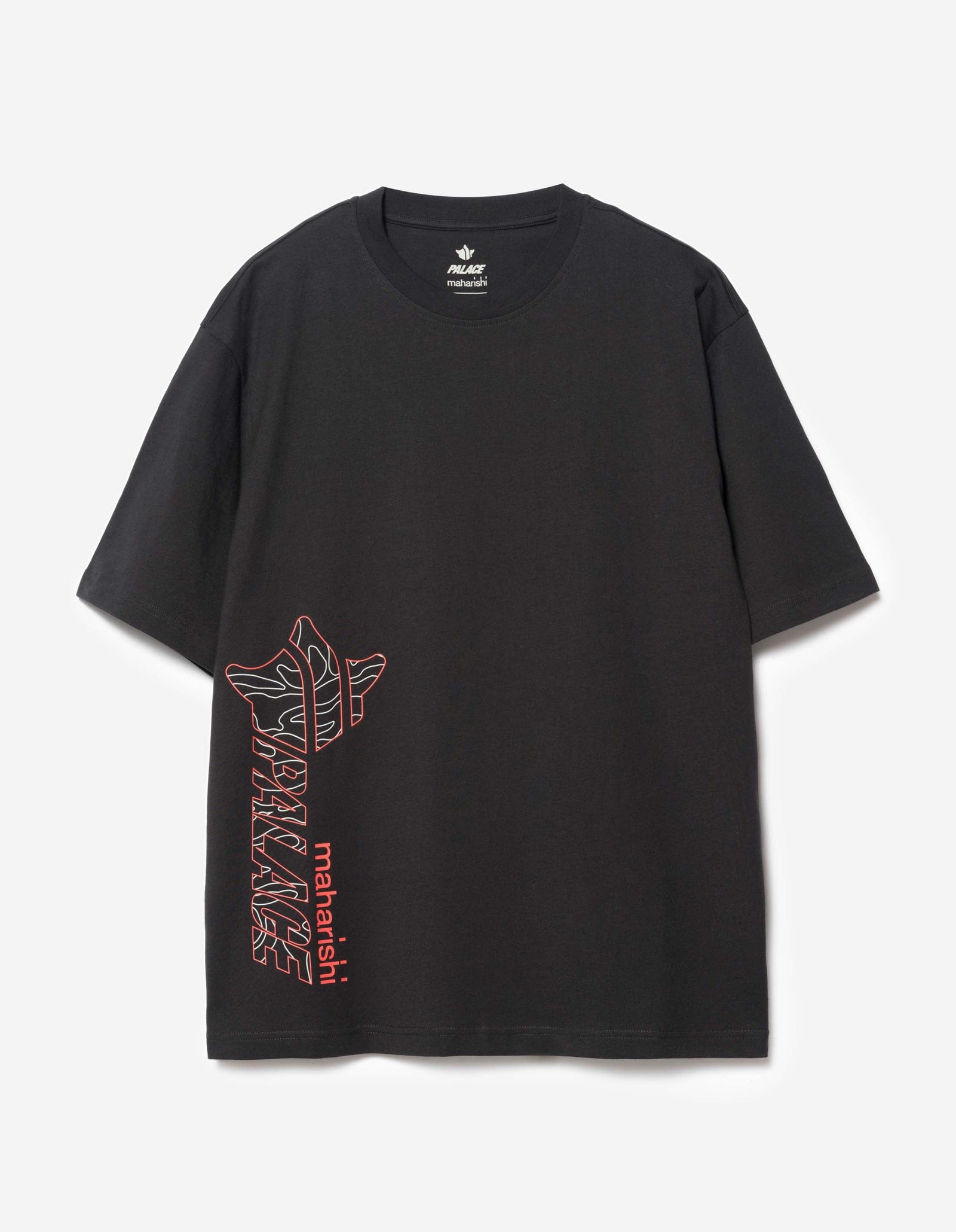 Palace Maharishi Temple Star T-Shirt Black