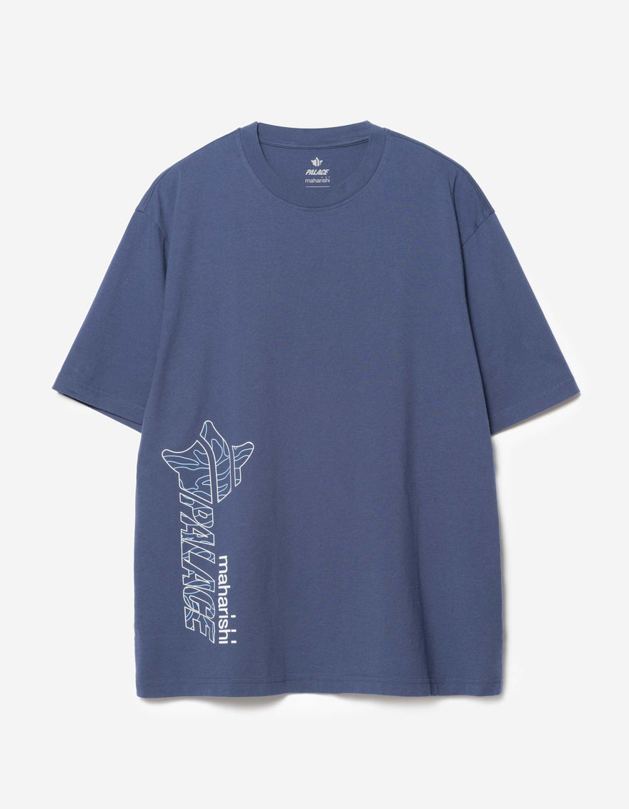 Palace Maharishi Temple Star T-Shirt Blue