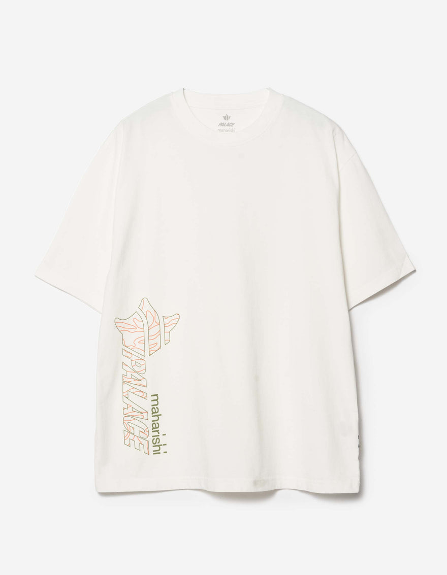 Palace Maharishi Temple Star T-Shirt White