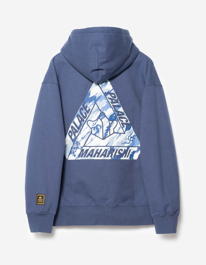 Palace Maharishi Tri-Bonsai Hood Blue