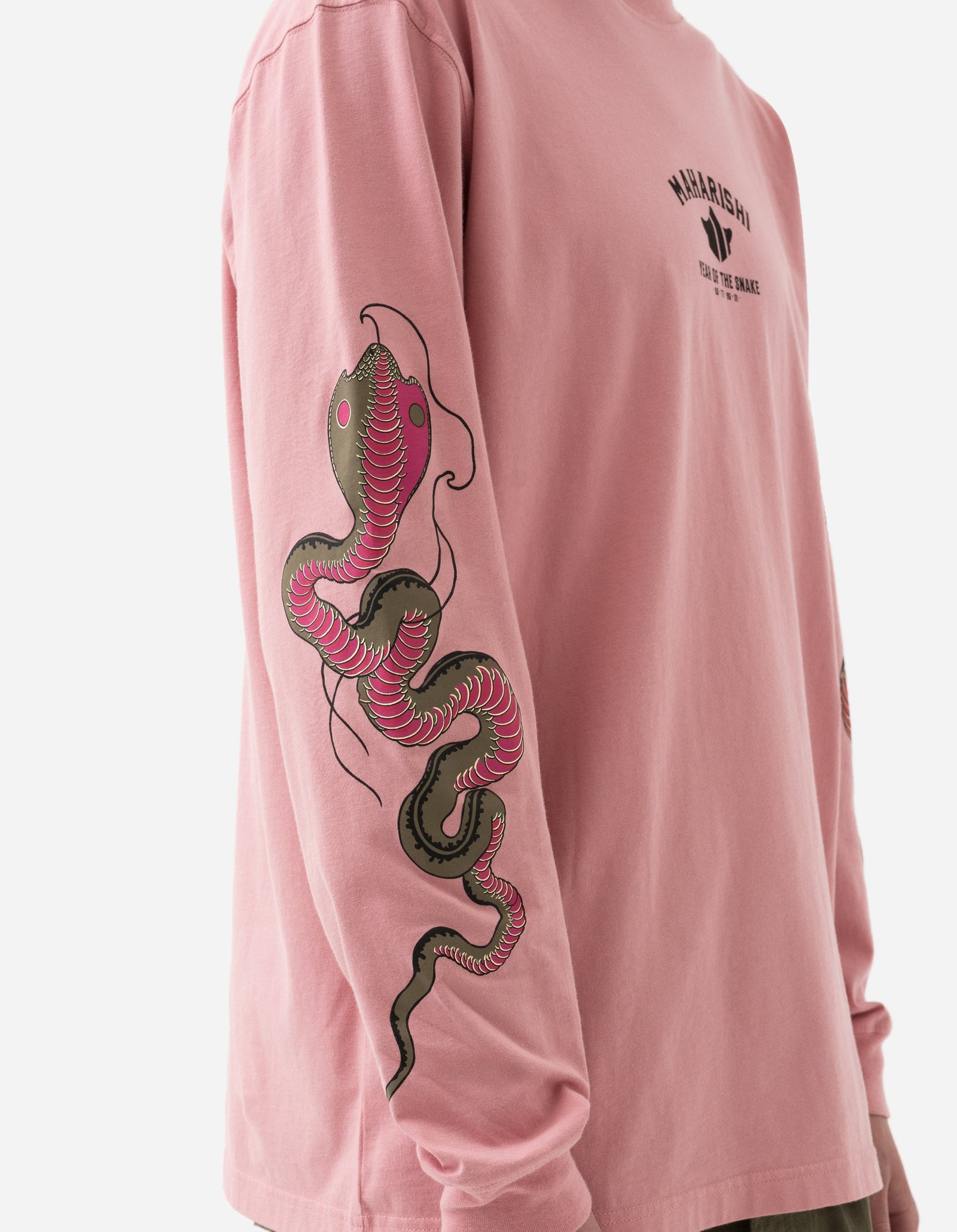 1452 Year of the Snake L/S T-Shirt Pink