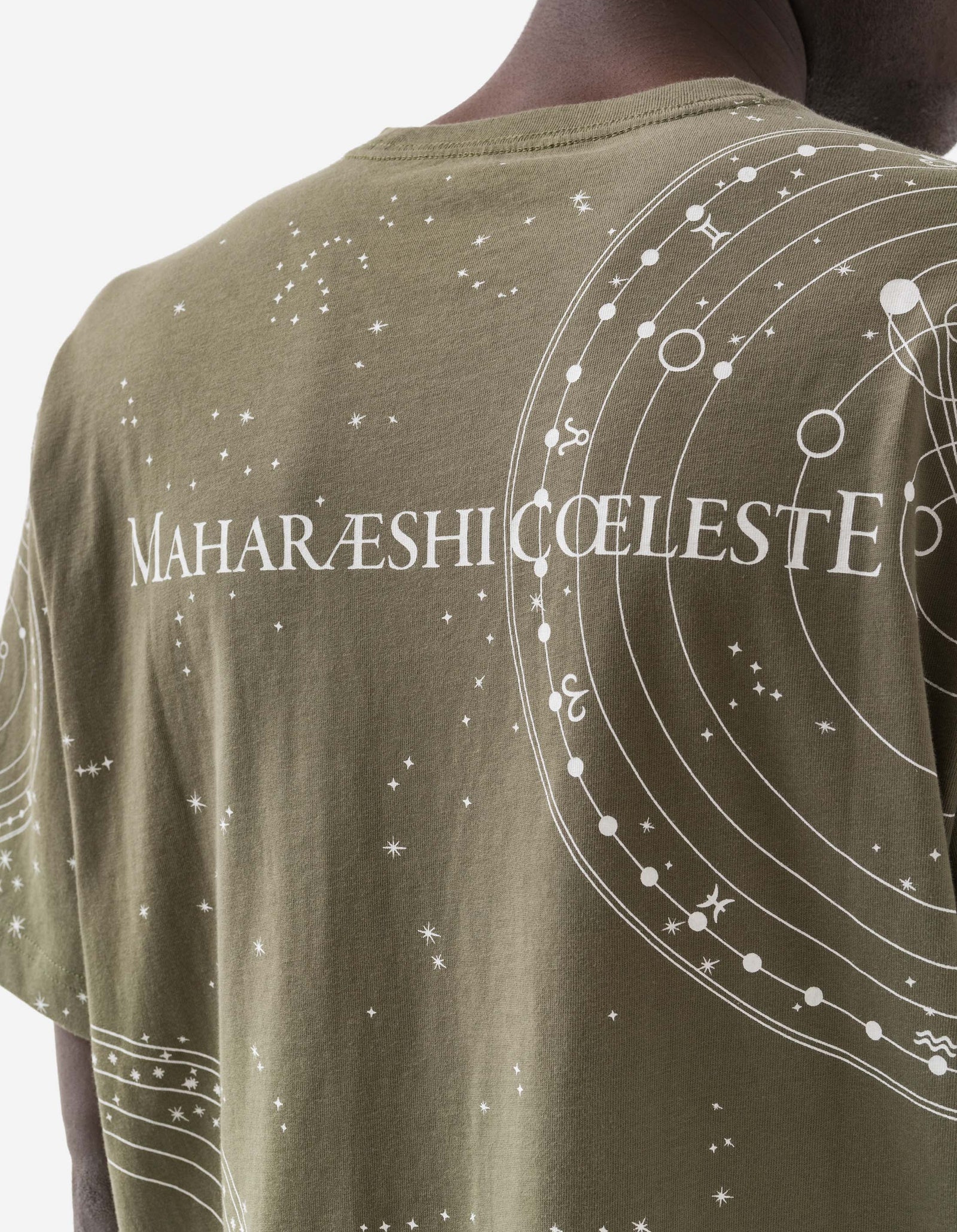 1528 Celeste Constellation T-Shirt Olive