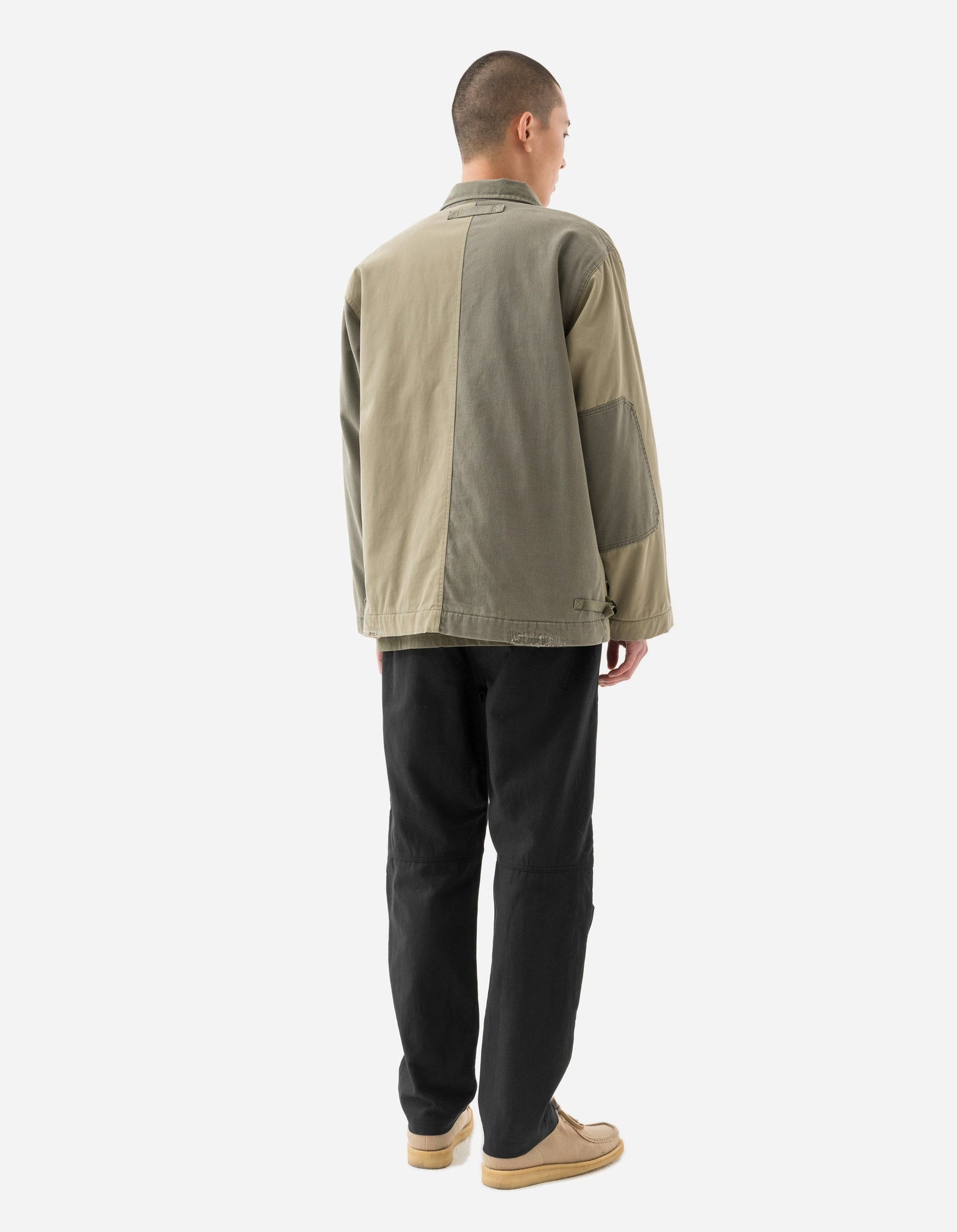 6025 Maha Boro Deck Jacket Olive/Sand