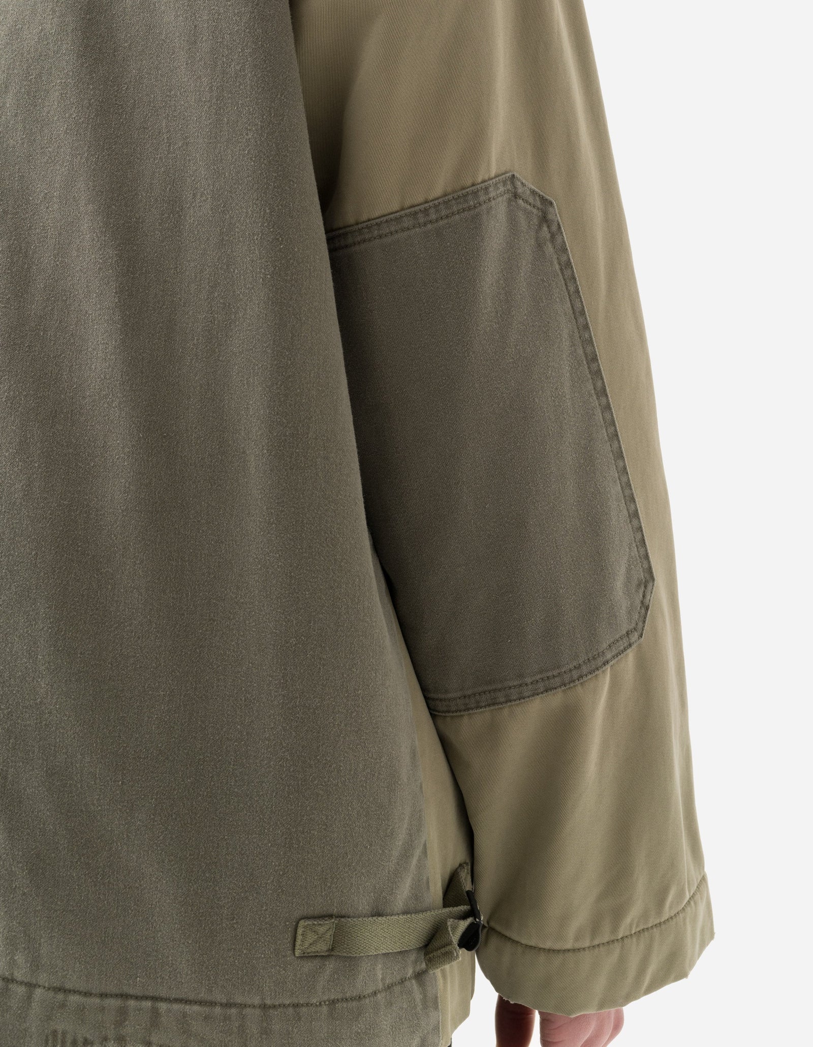 6025 Maha Boro Deck Jacket Olive/Sand