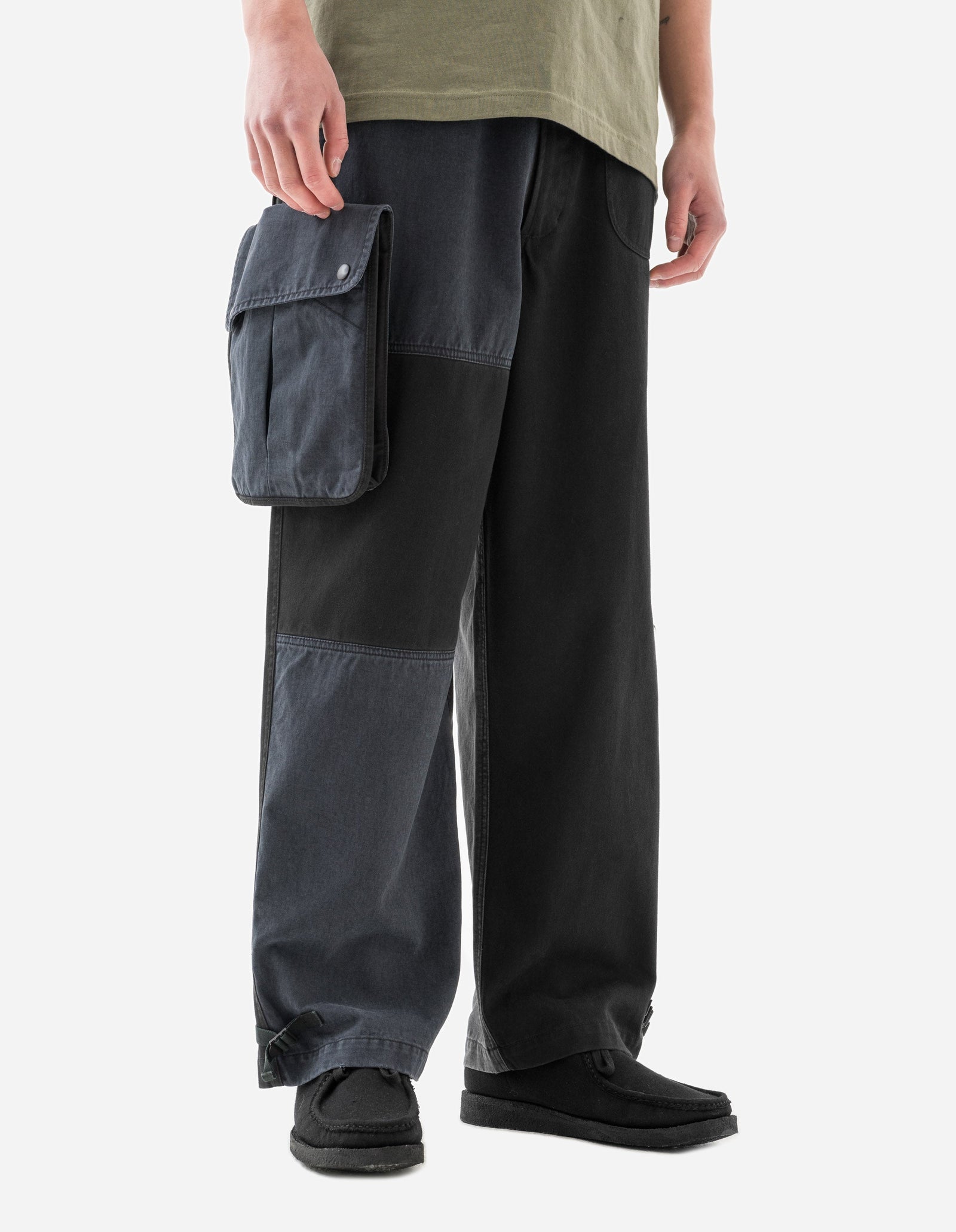 6026 Maha Boro Deck Pants Black/Charcoal