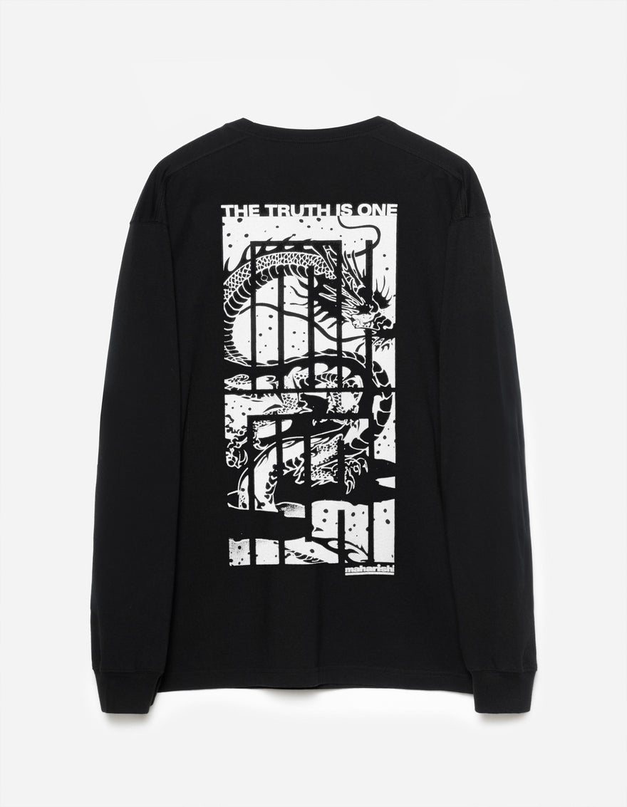 6130 The Truth is One L/S T-Shirt Black