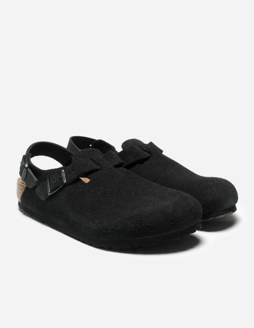 Birkenstock Tokio II Suede Leather Black